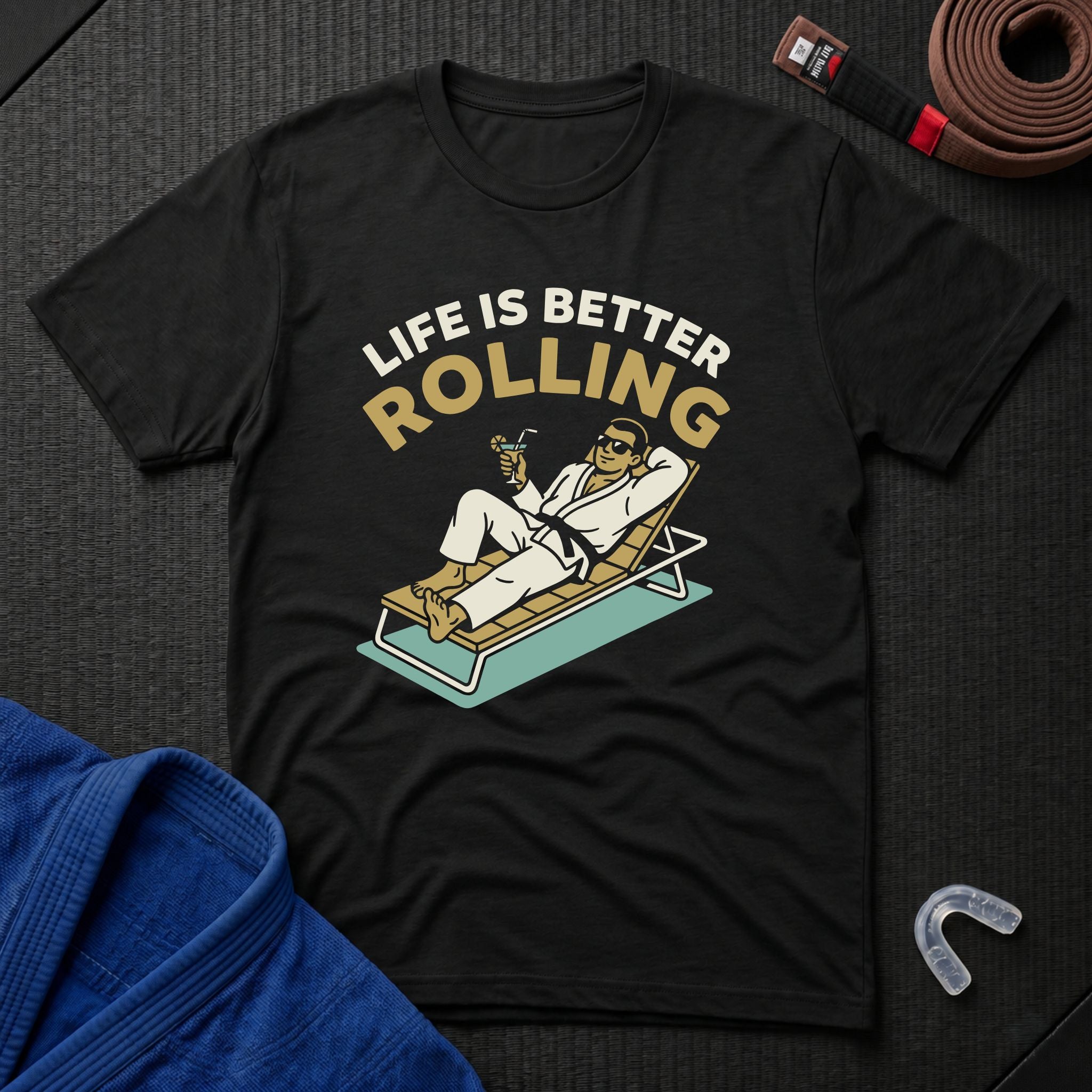 Life Is Better Rolling T-Shirt