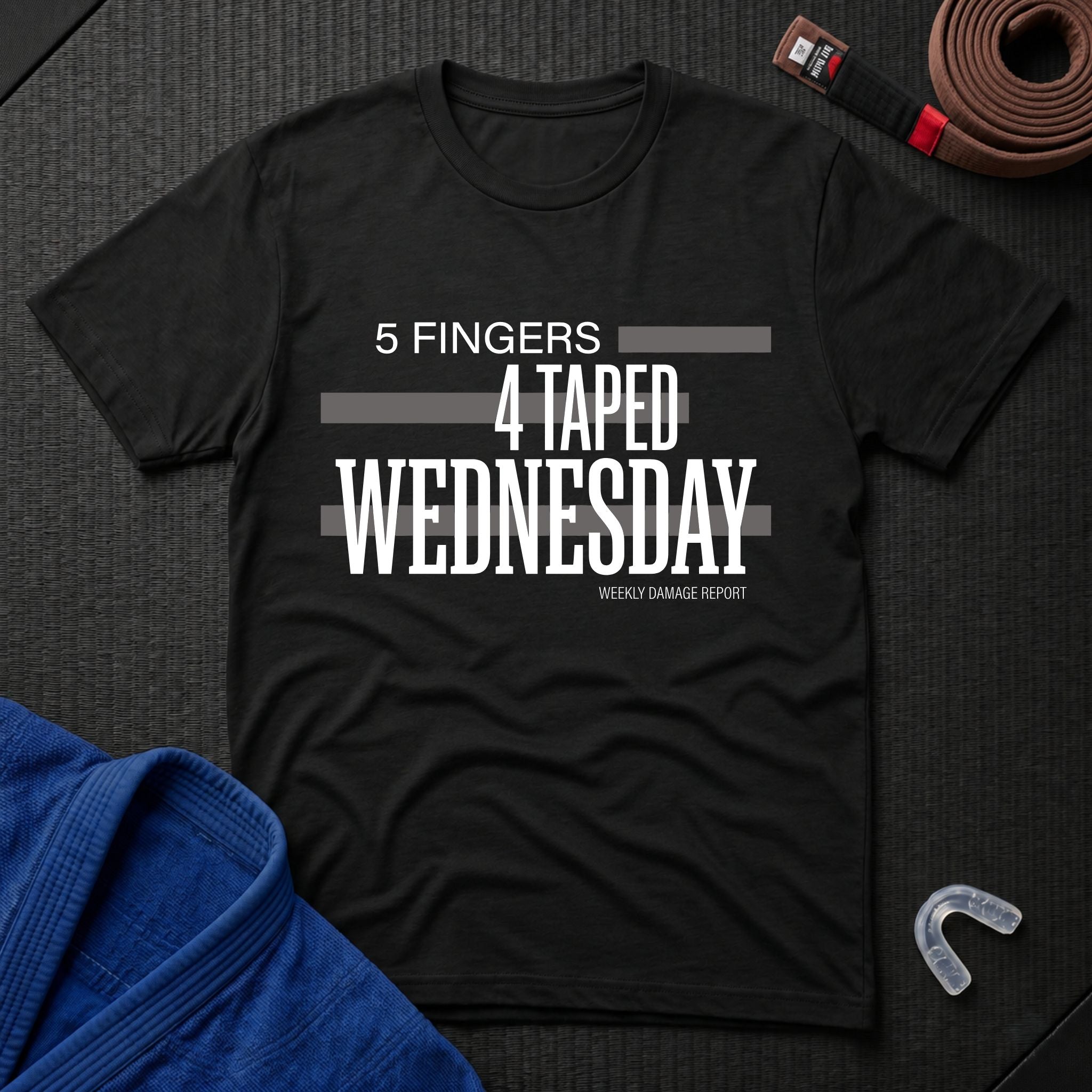 5 Fingers 4 Taped T-Shirt