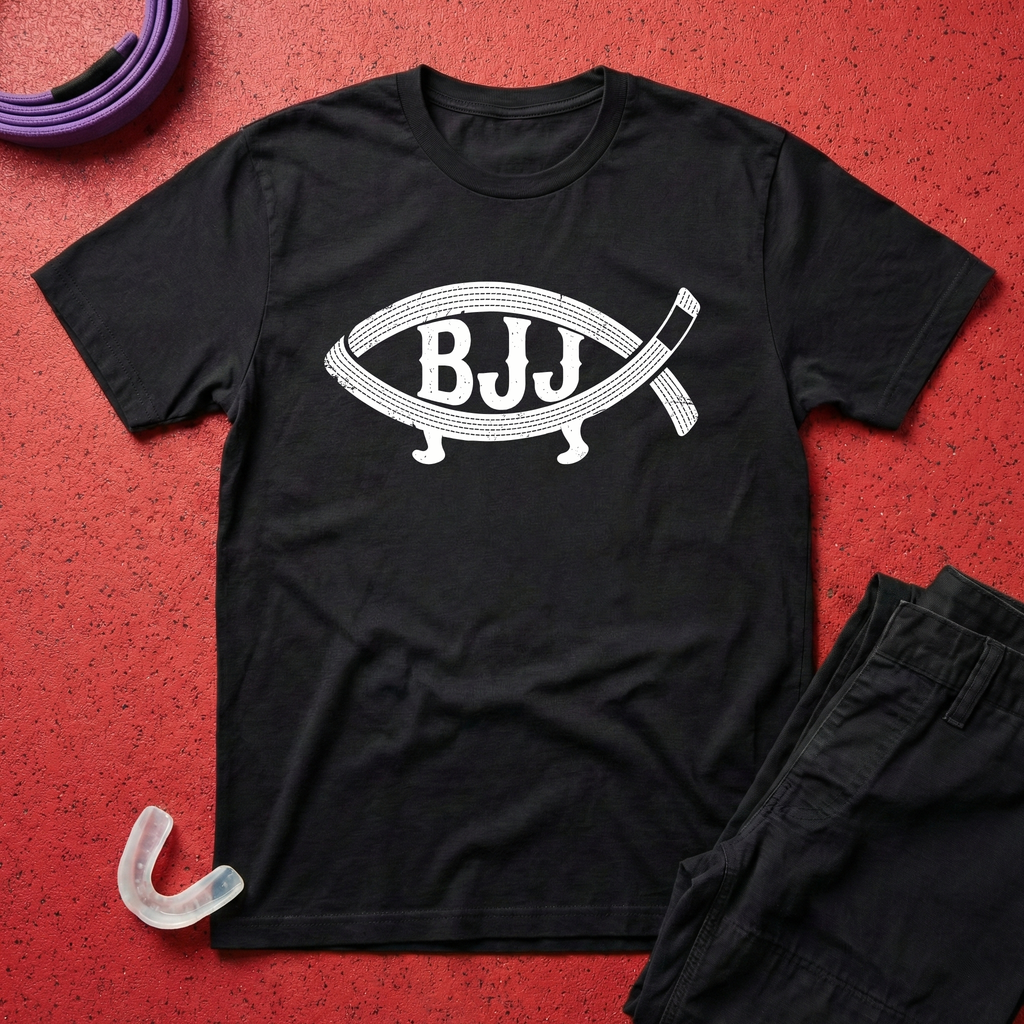 BJJ Darwin Fish T-Shirt