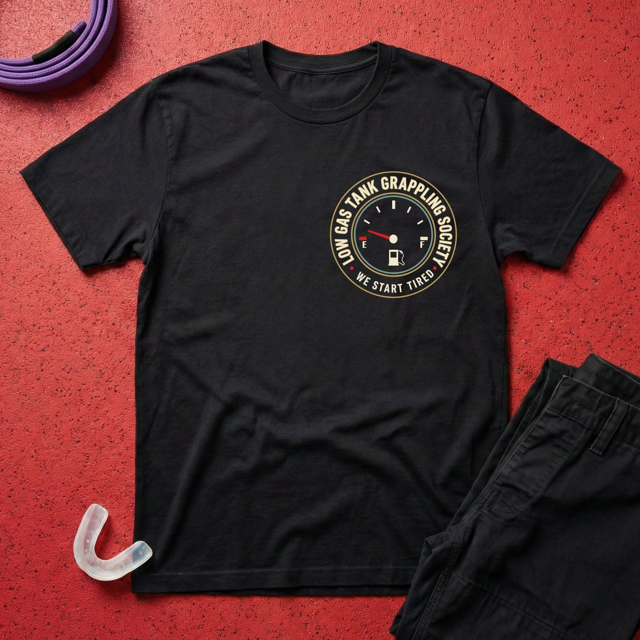 Low Gas Tank Grappling T-Shirt