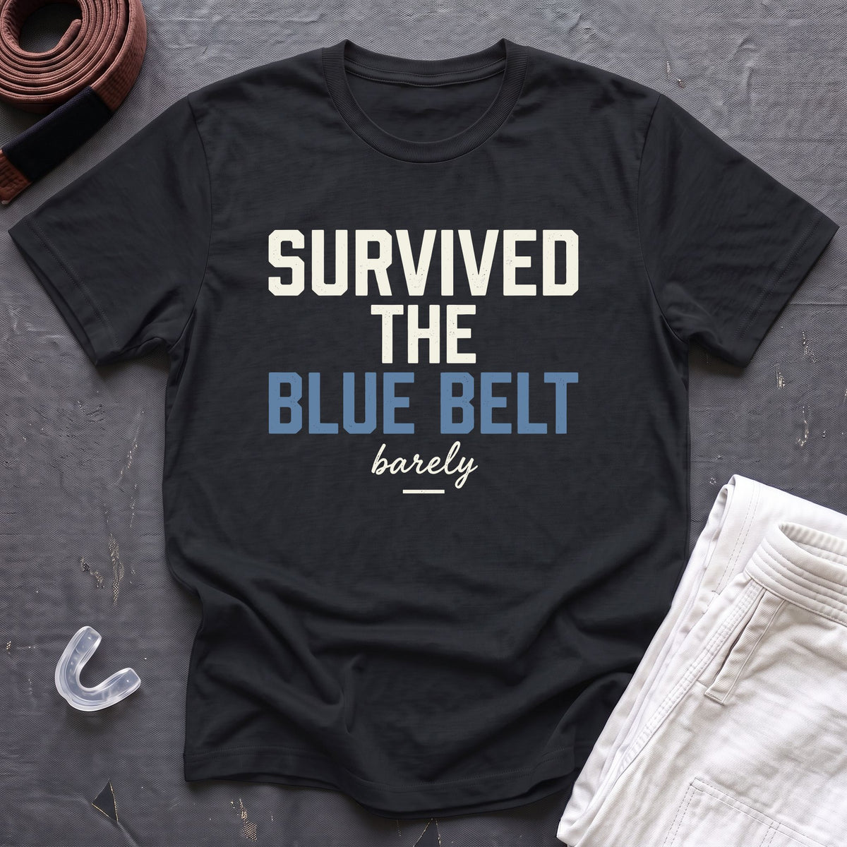 Survived The Blue Belt T-Shirt