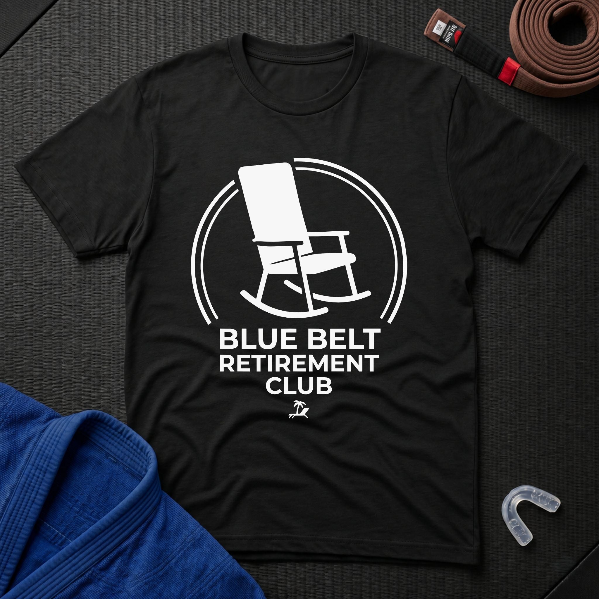 Blue Belt Retirement T-Shirt