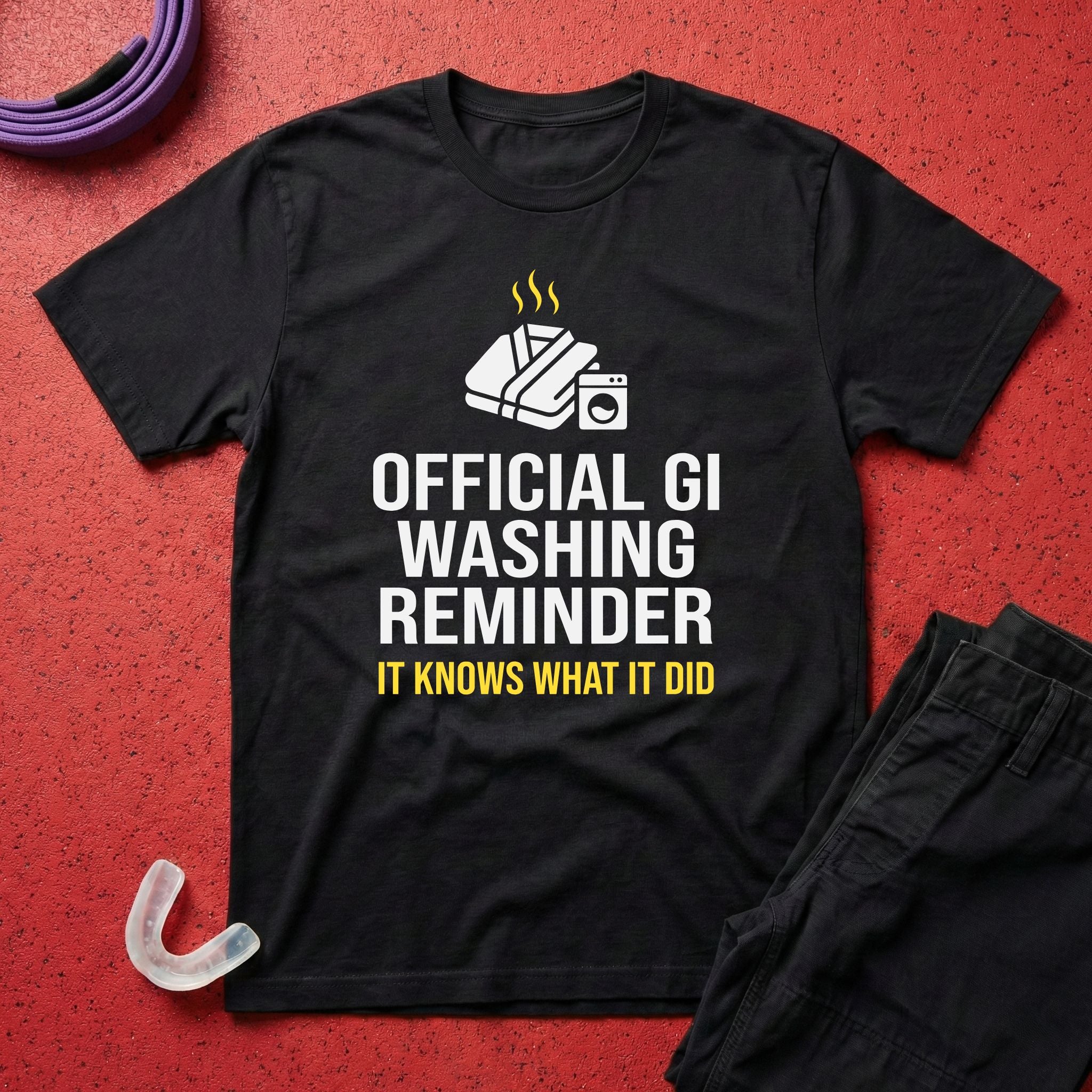 Gi Washing Reminder T-Shirt