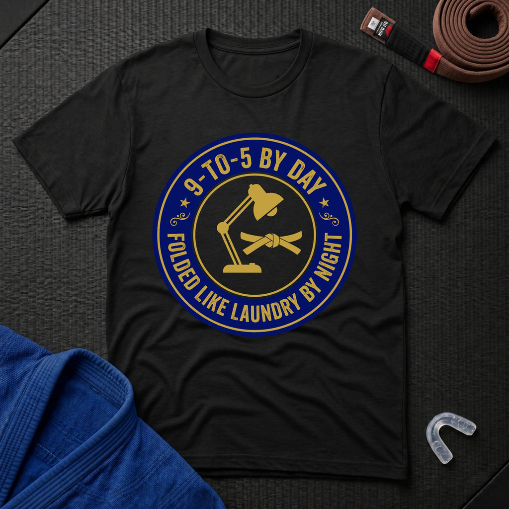 9-5 By Day Folded By Night T-Shirt