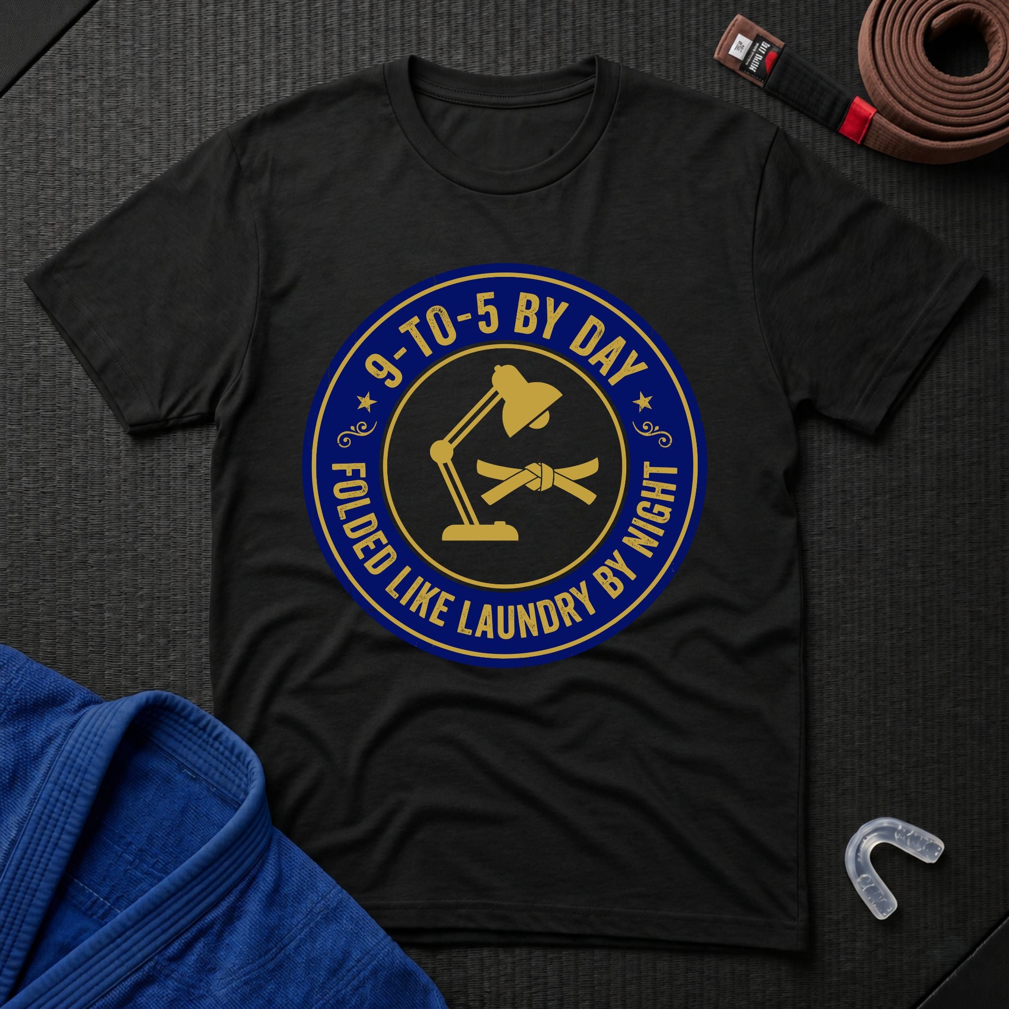 9-5 By Day Folded By Night T-Shirt