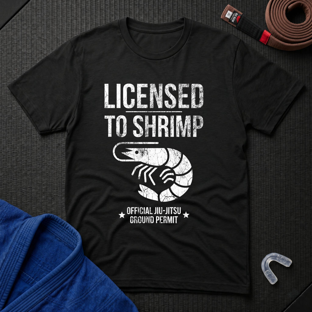 Licensed To Shrimp T-Shirt