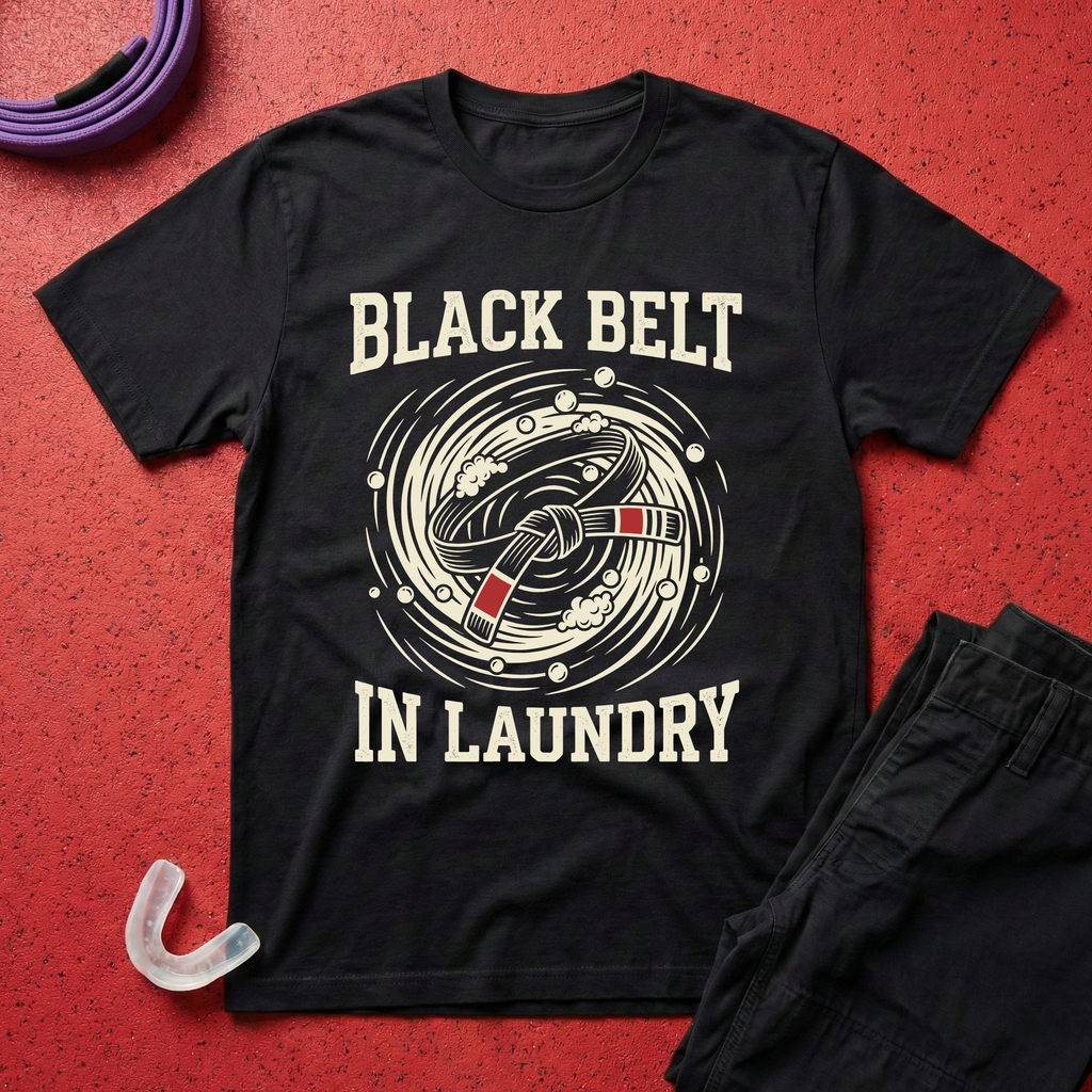 Black Belt In Laundry T-Shirt