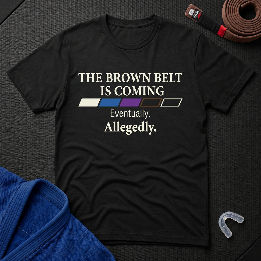 Brown Belt Coming T-Shirt