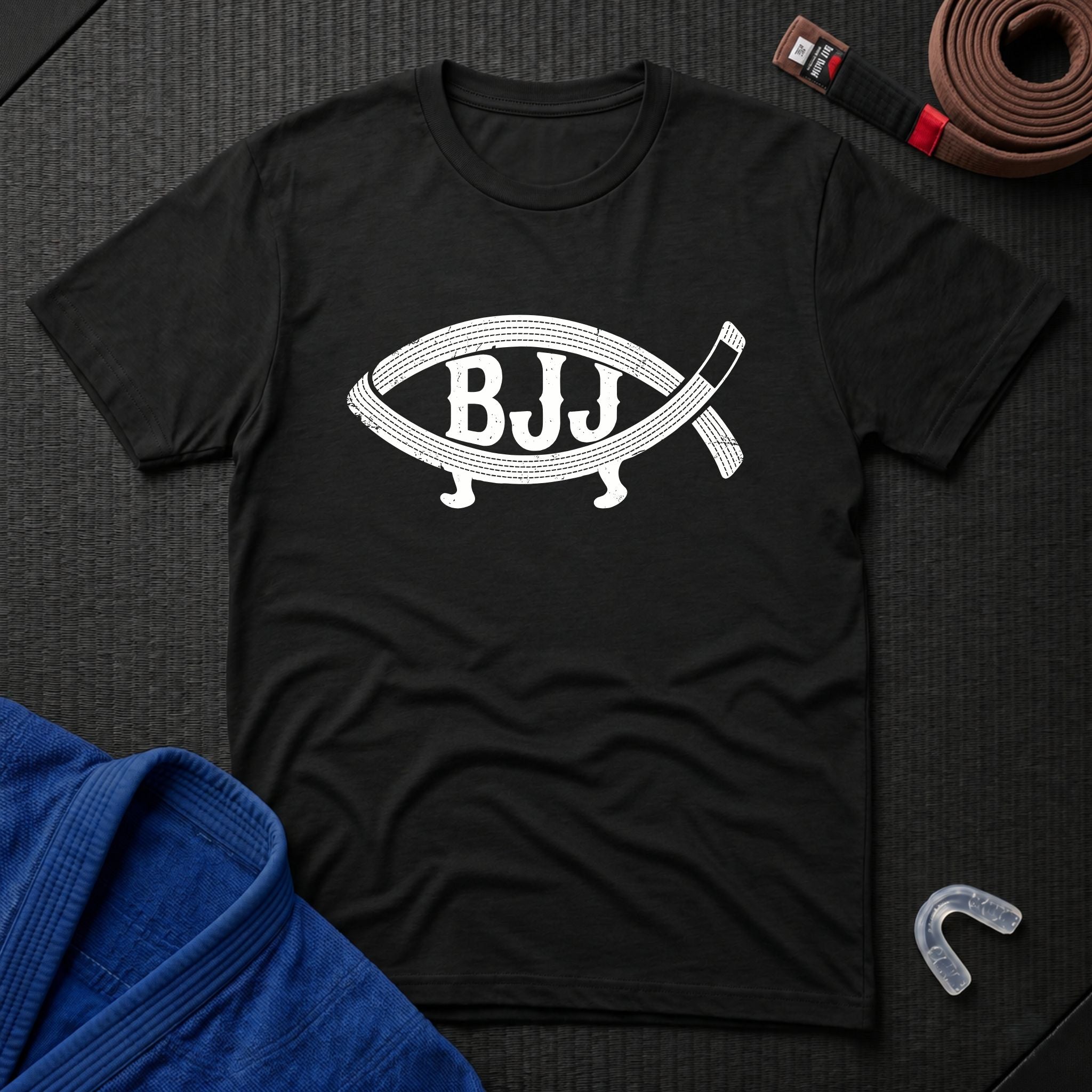 BJJ Darwin Fish T-Shirt