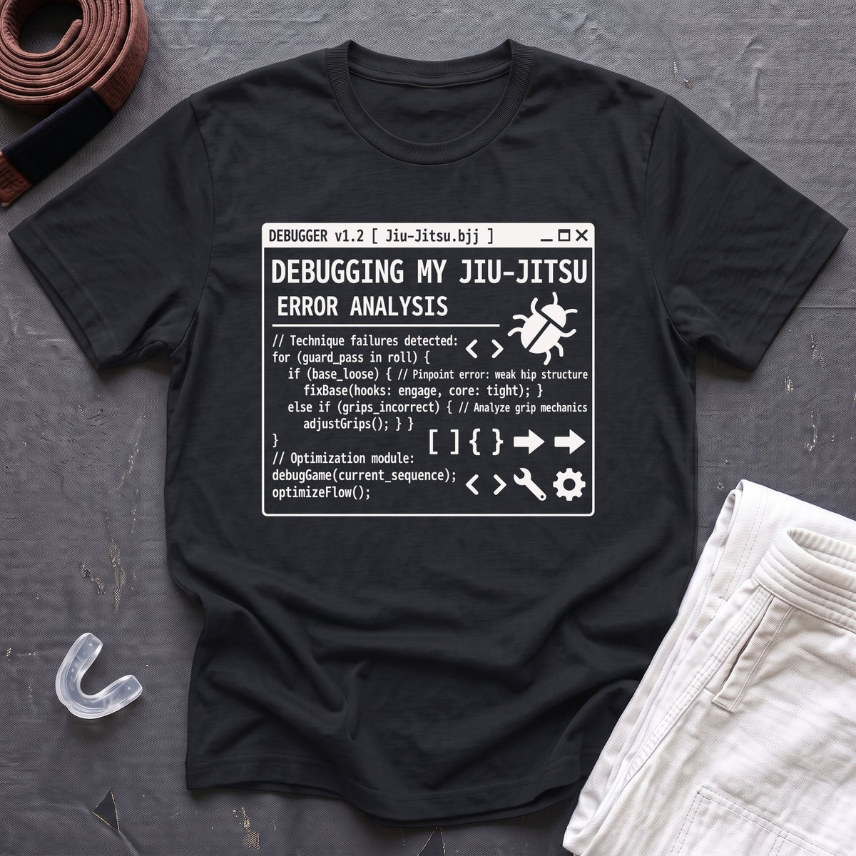 Debugging BJJ T-Shirt