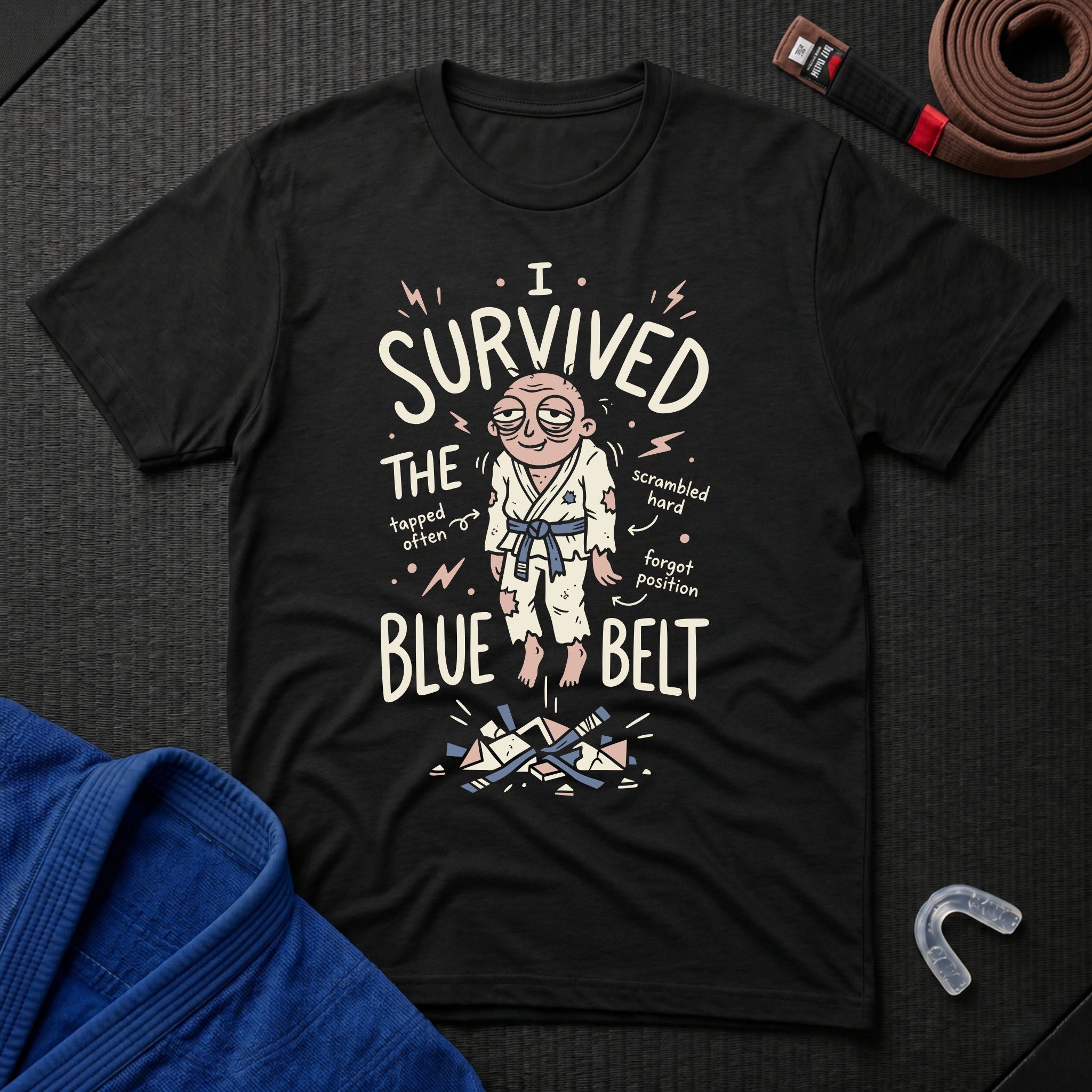 Blue Belt Survivor T-Shirt