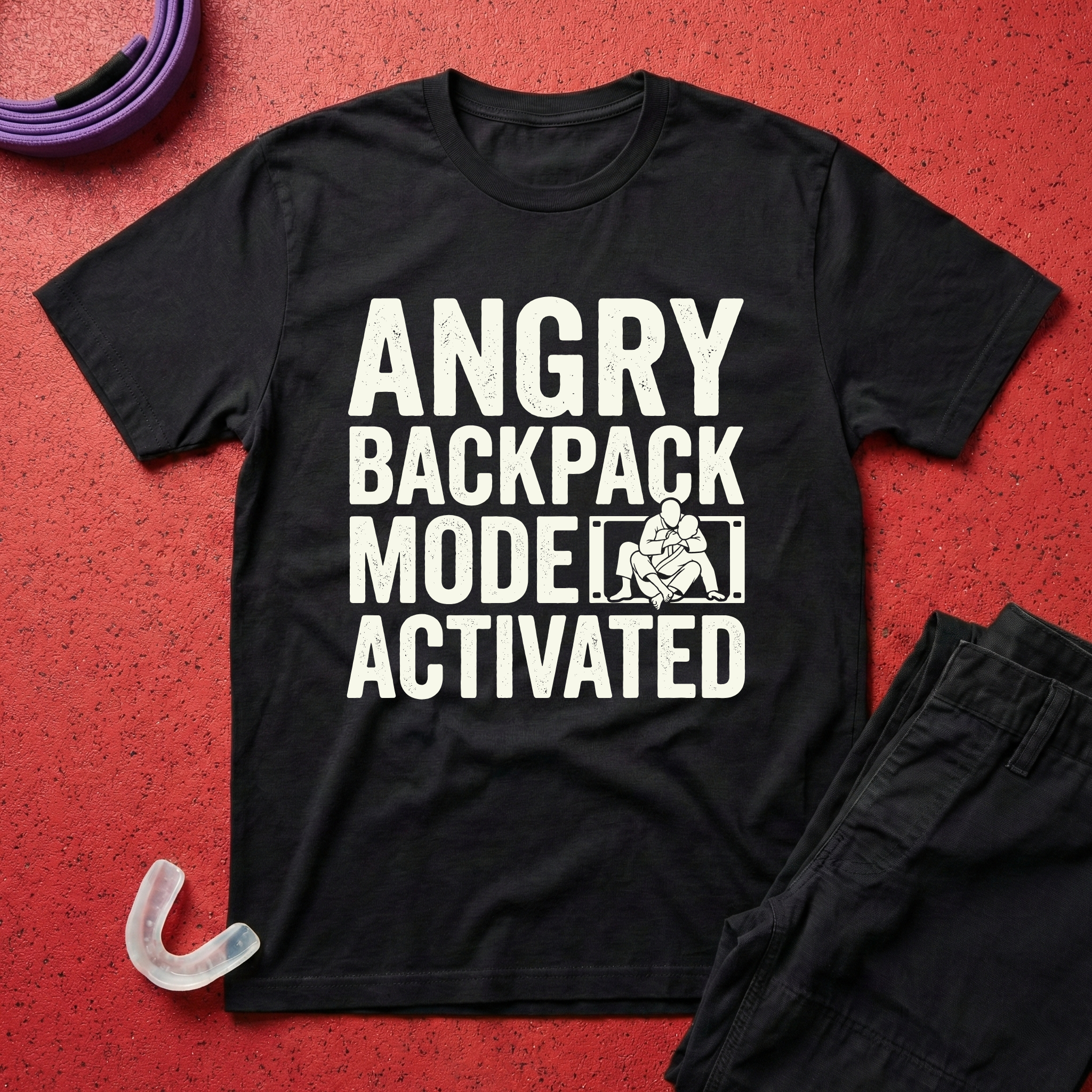 Angry Backpack T-Shirt