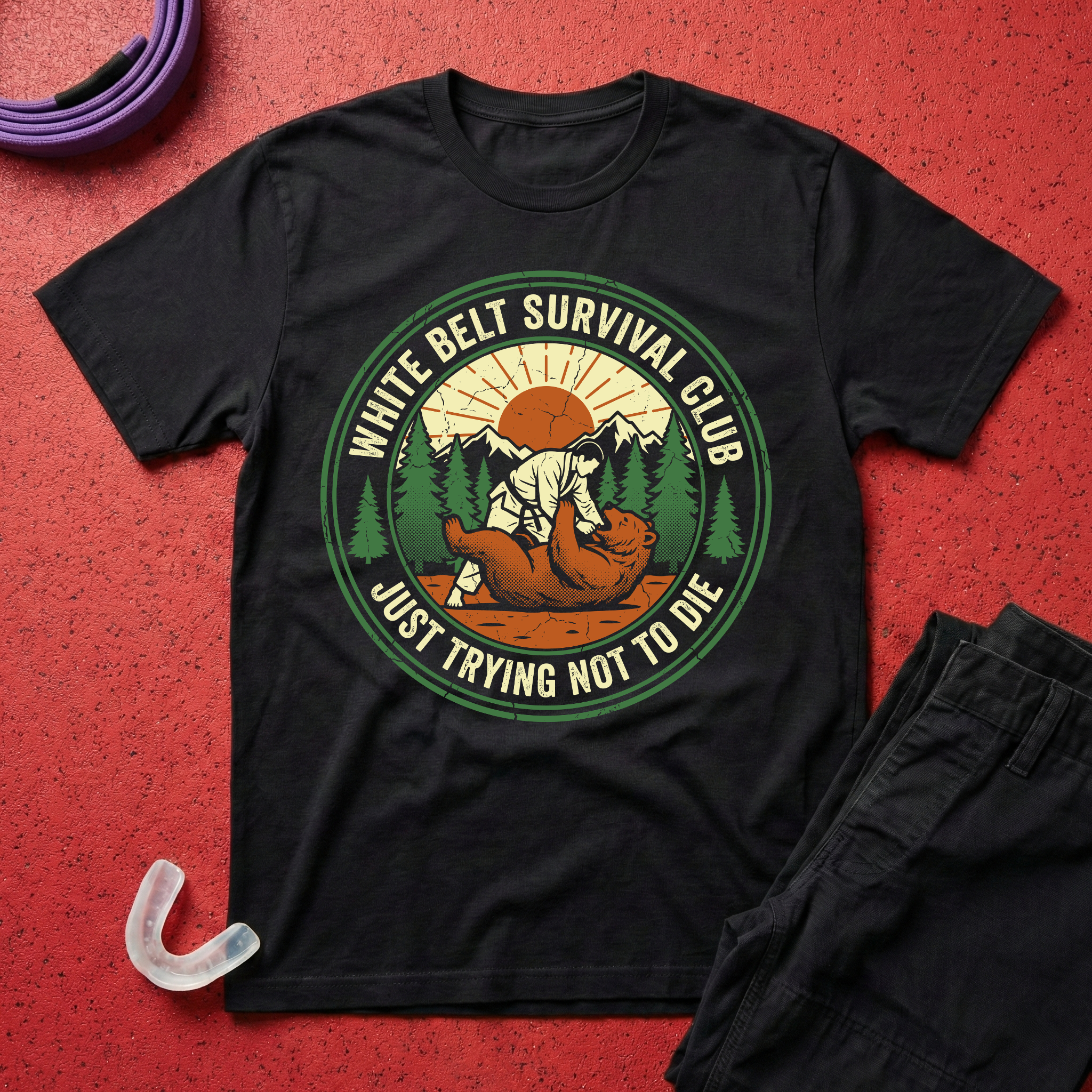 White Belt Survival Club T-Shirt