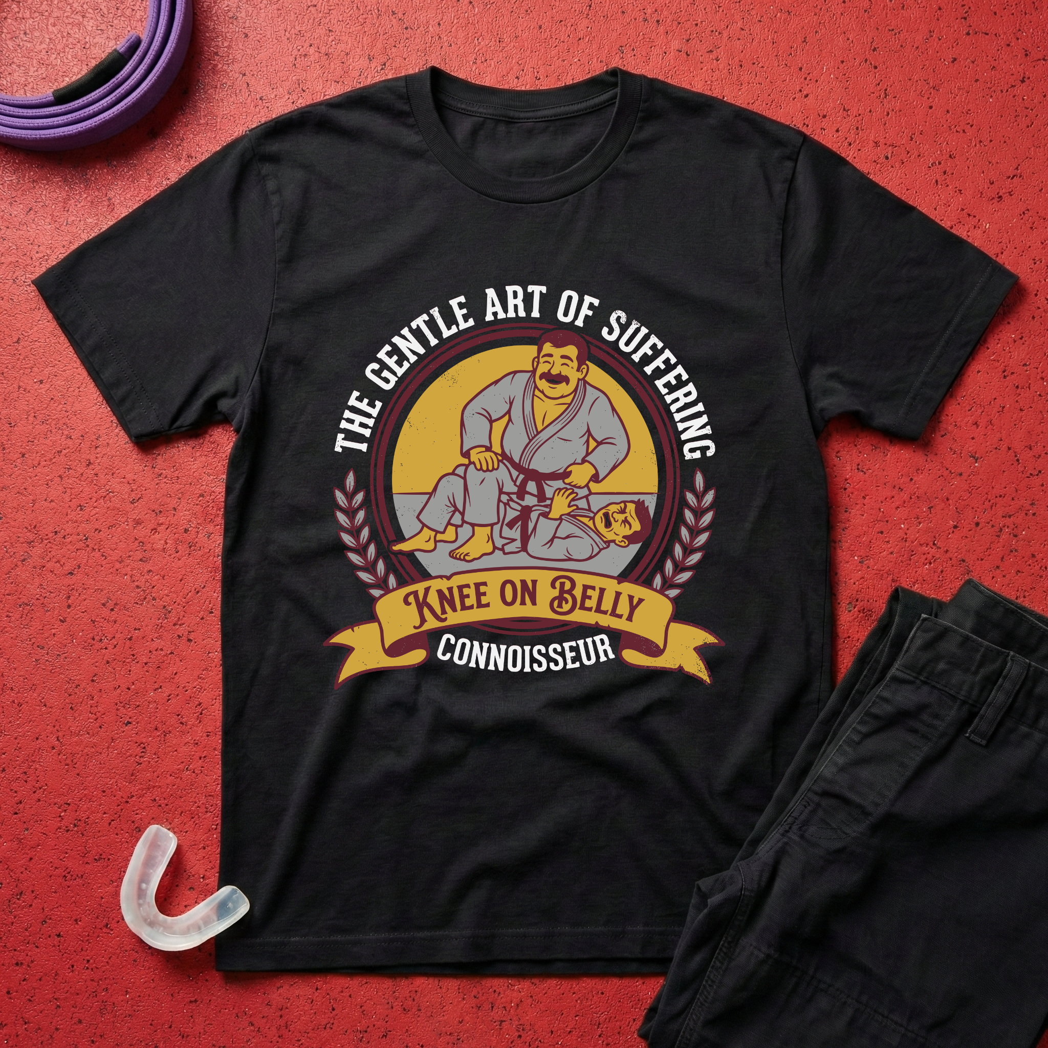 Knee on Belly Connoisseur T-Shirt