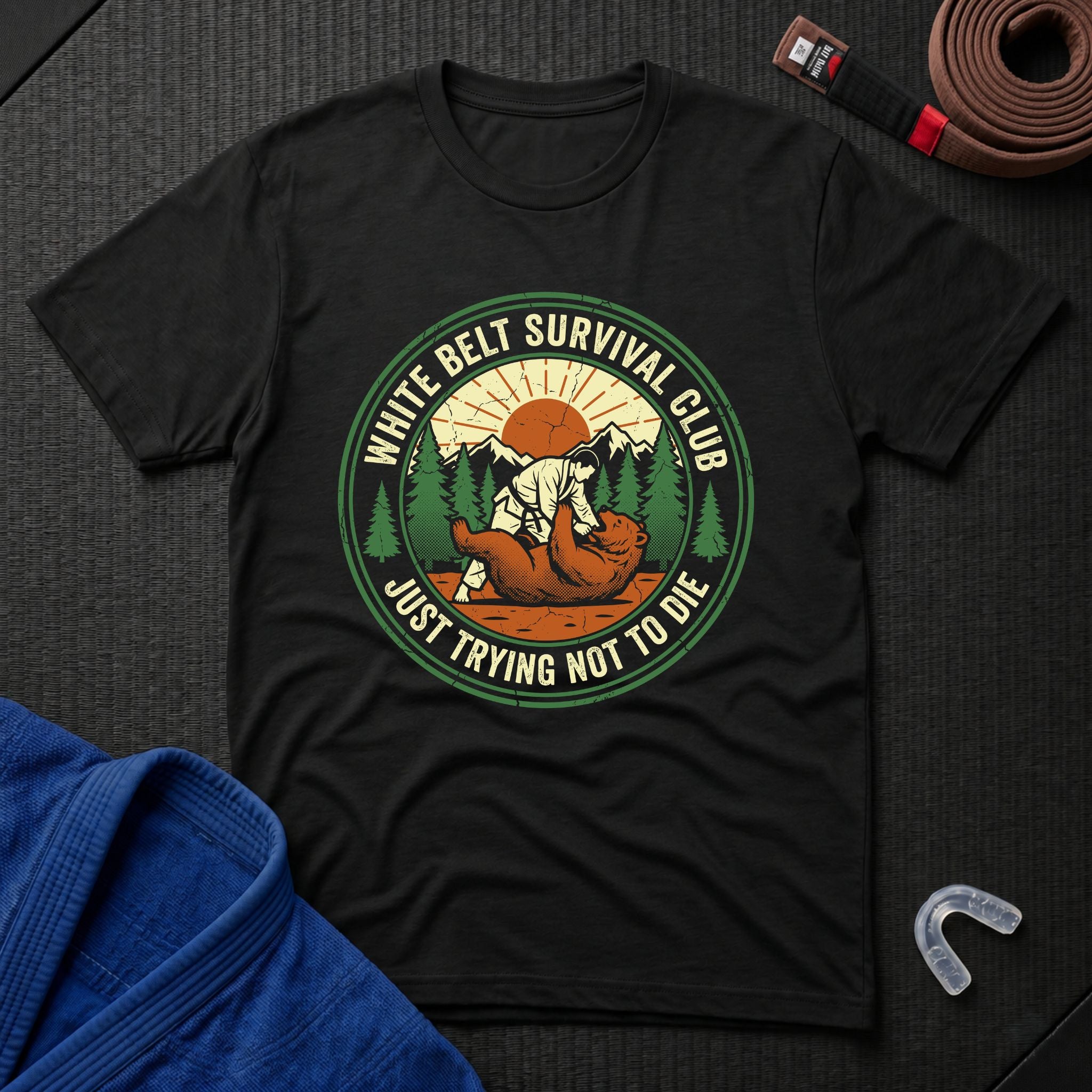 White Belt Survival Club T-Shirt