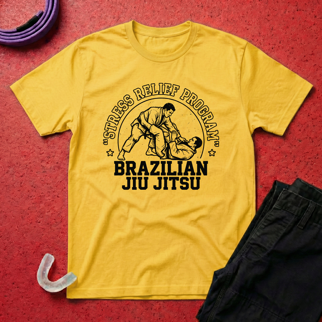 BJJ Stress Relief Program T-Shirt