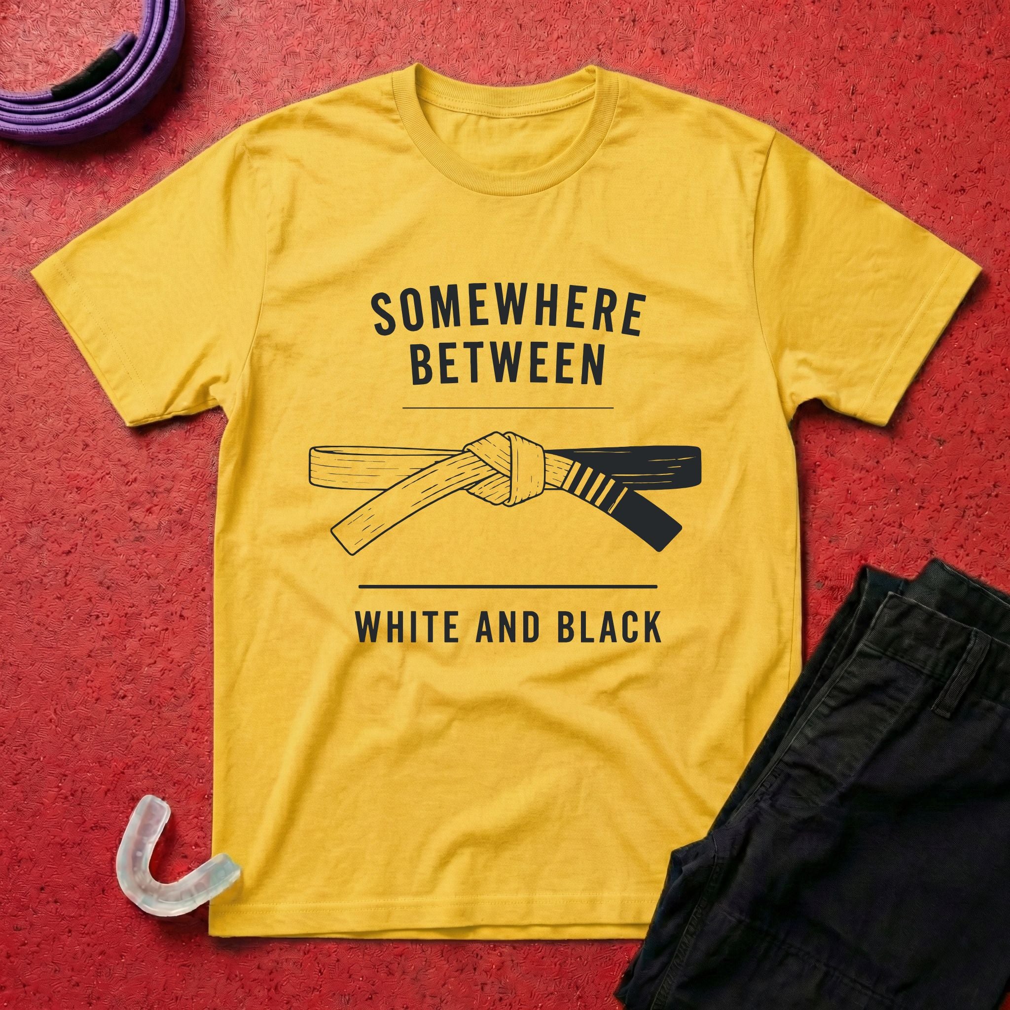 Between White And Black T-Shirt