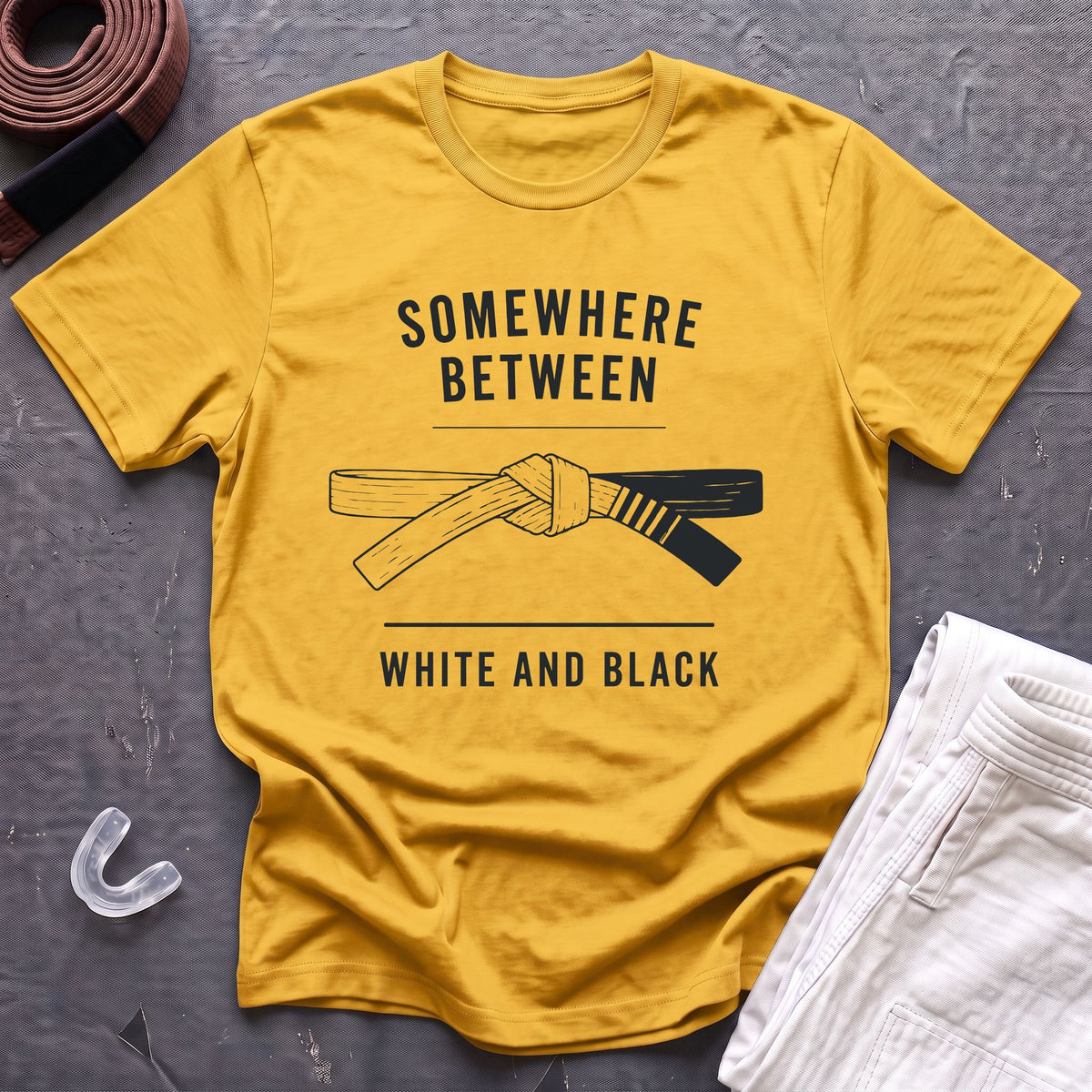 Between White And Black T-Shirt