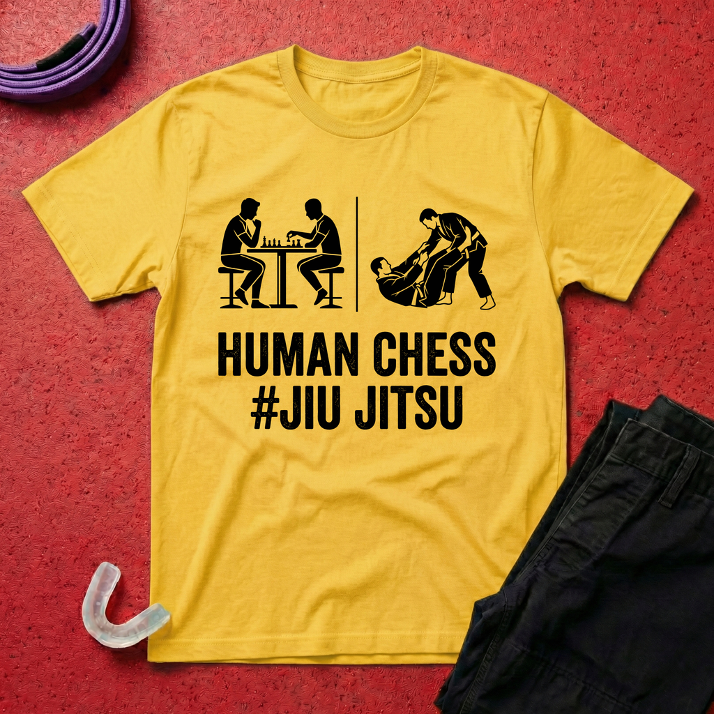 Human Chess Jiu Jitsu T-Shirt