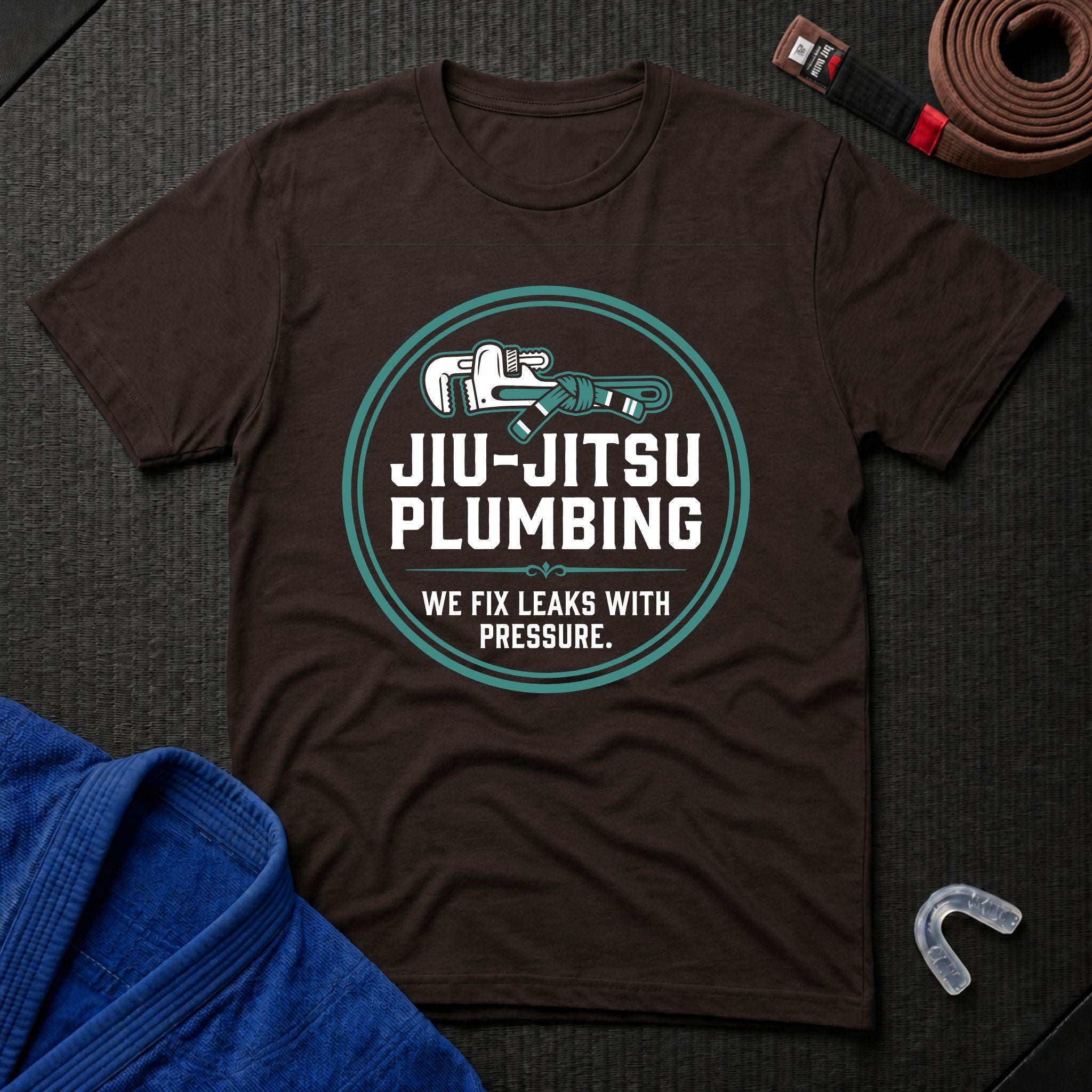 Jiu Jitsu Plumbing T-Shirt