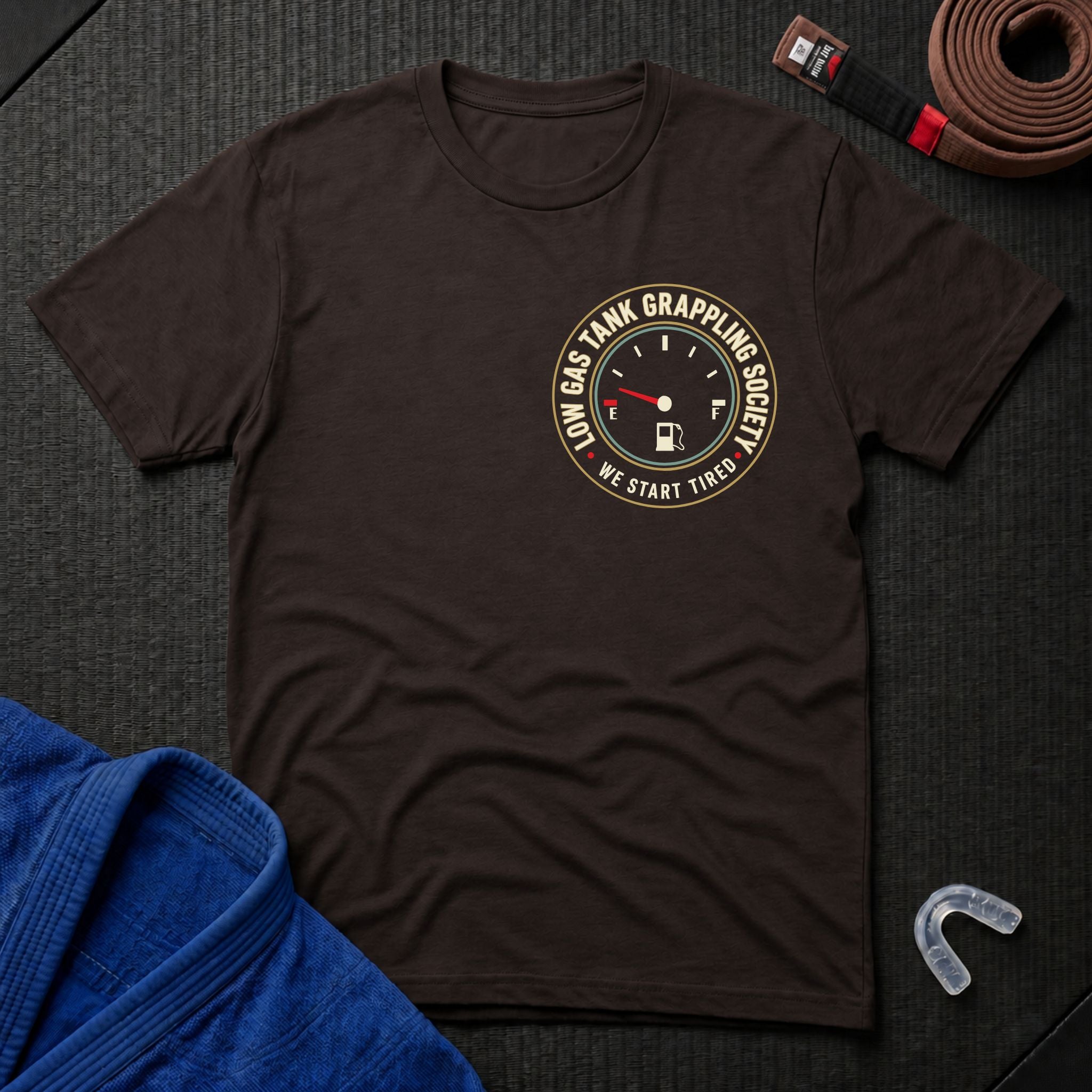 Low Gas Tank Grappling T-Shirt