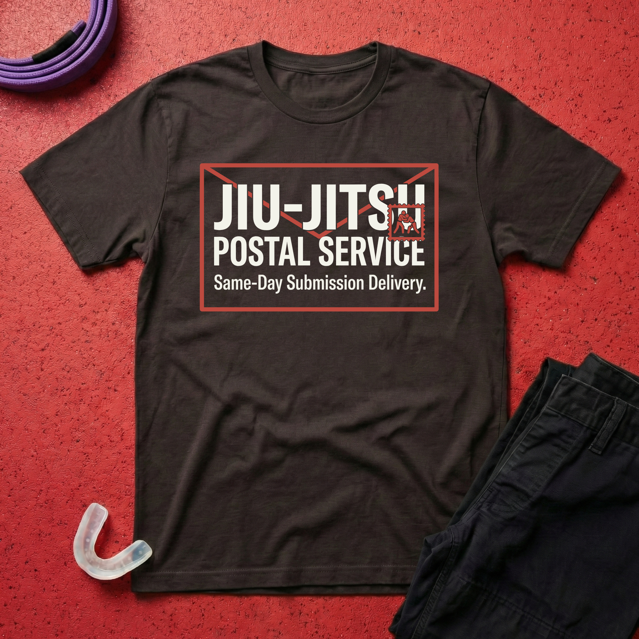 Jiu Jitsu Postal Service T-Shirt
