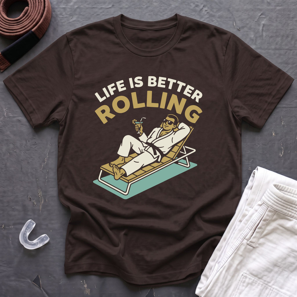 Life Is Better Rolling T-Shirt
