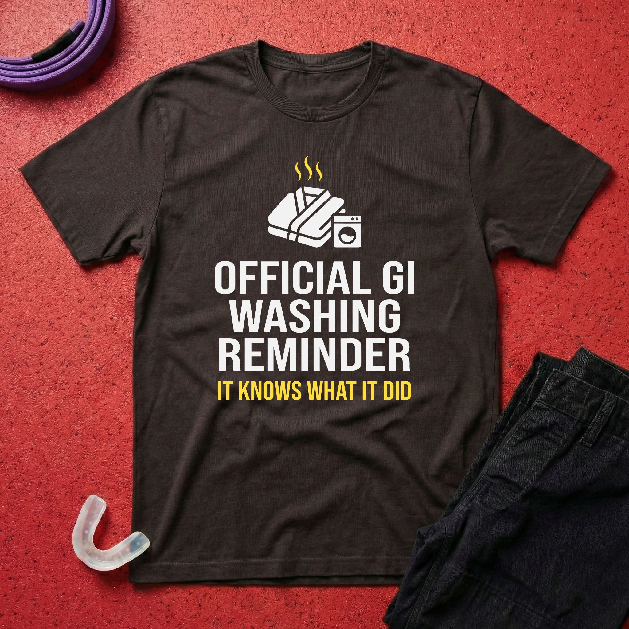 Gi Washing Reminder T-Shirt