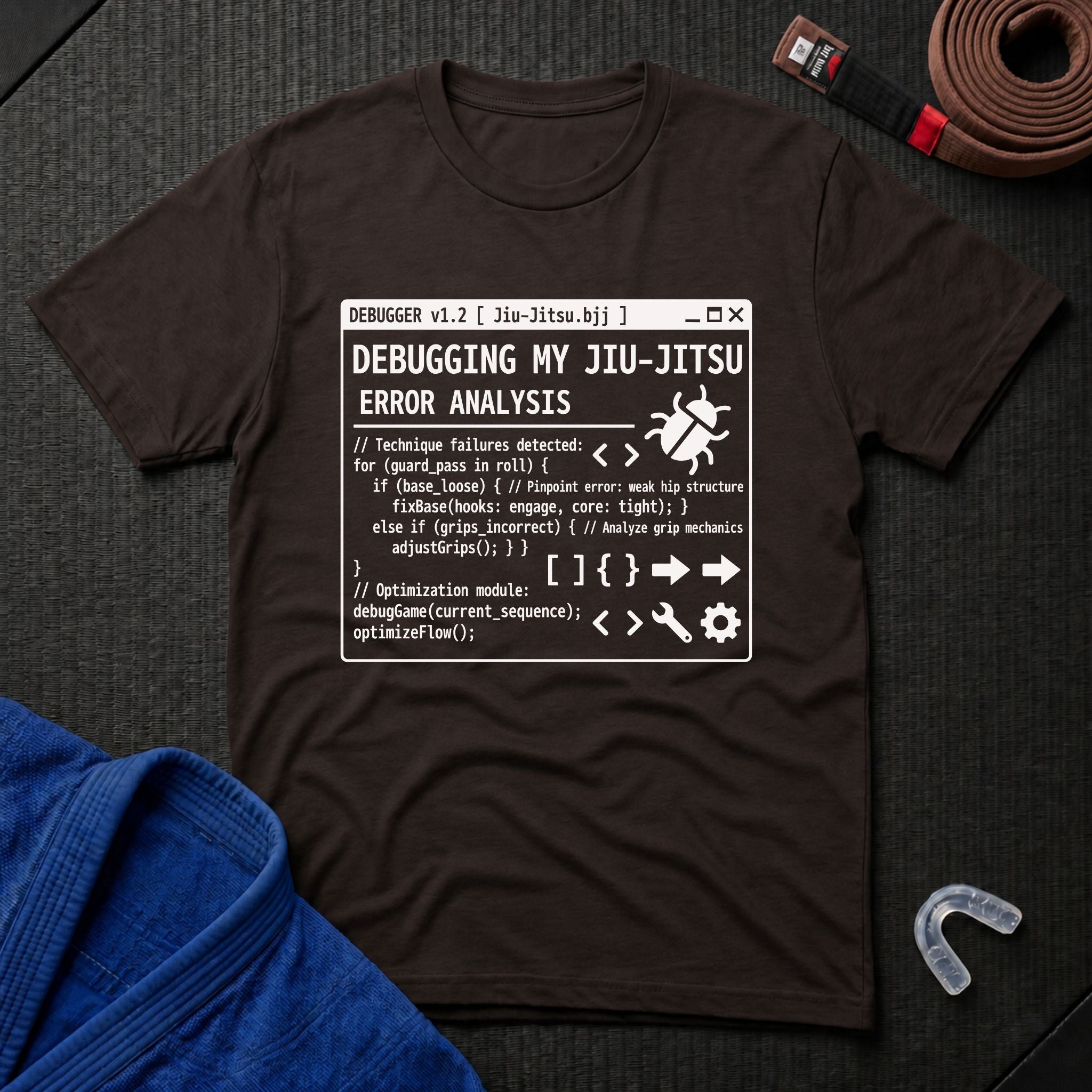 Debugging BJJ T-Shirt