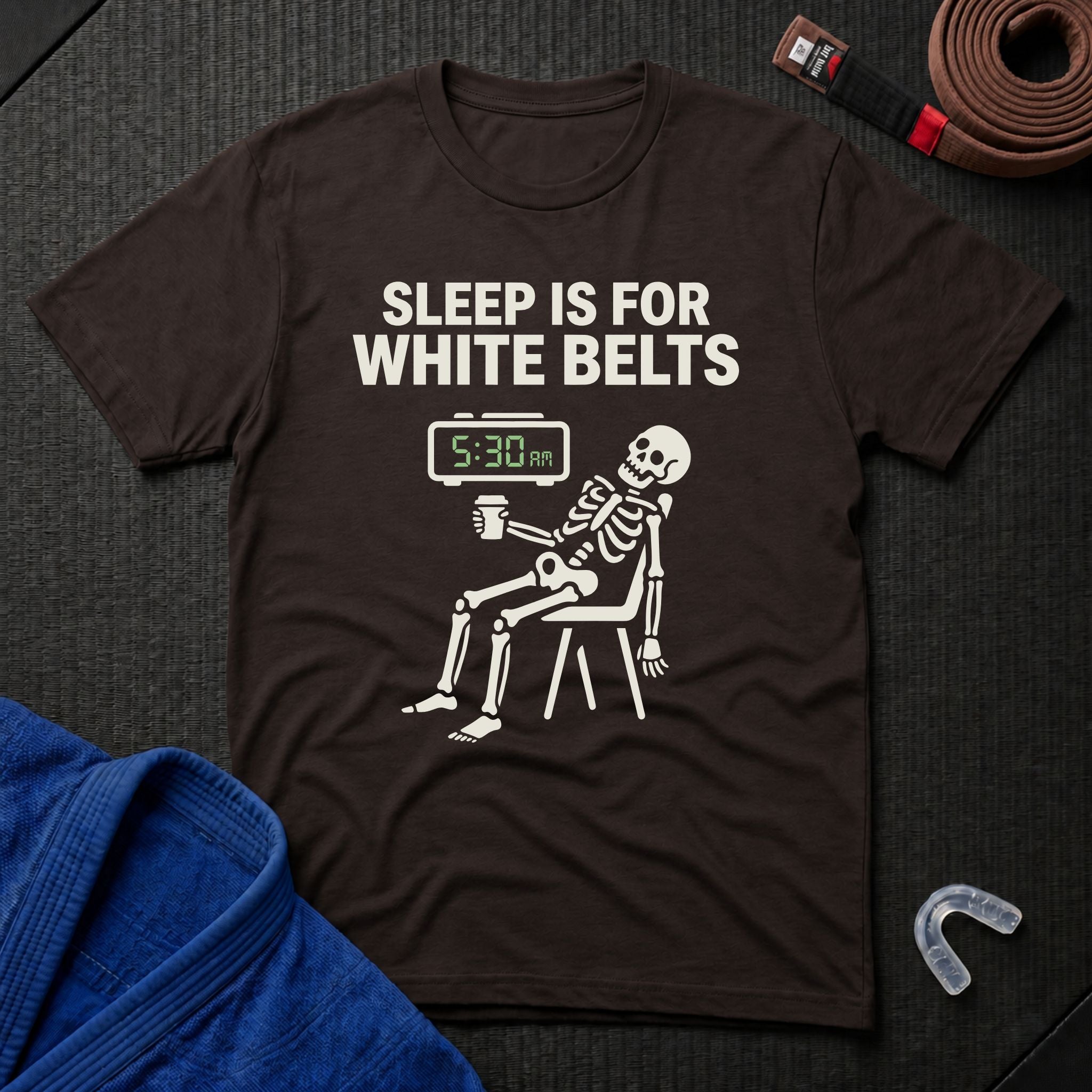 Sleep For White Belts T-Shirt