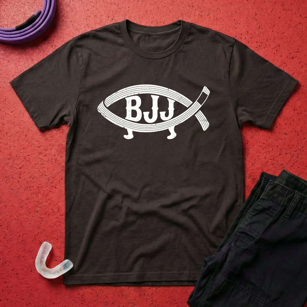 BJJ Darwin Fish T-Shirt