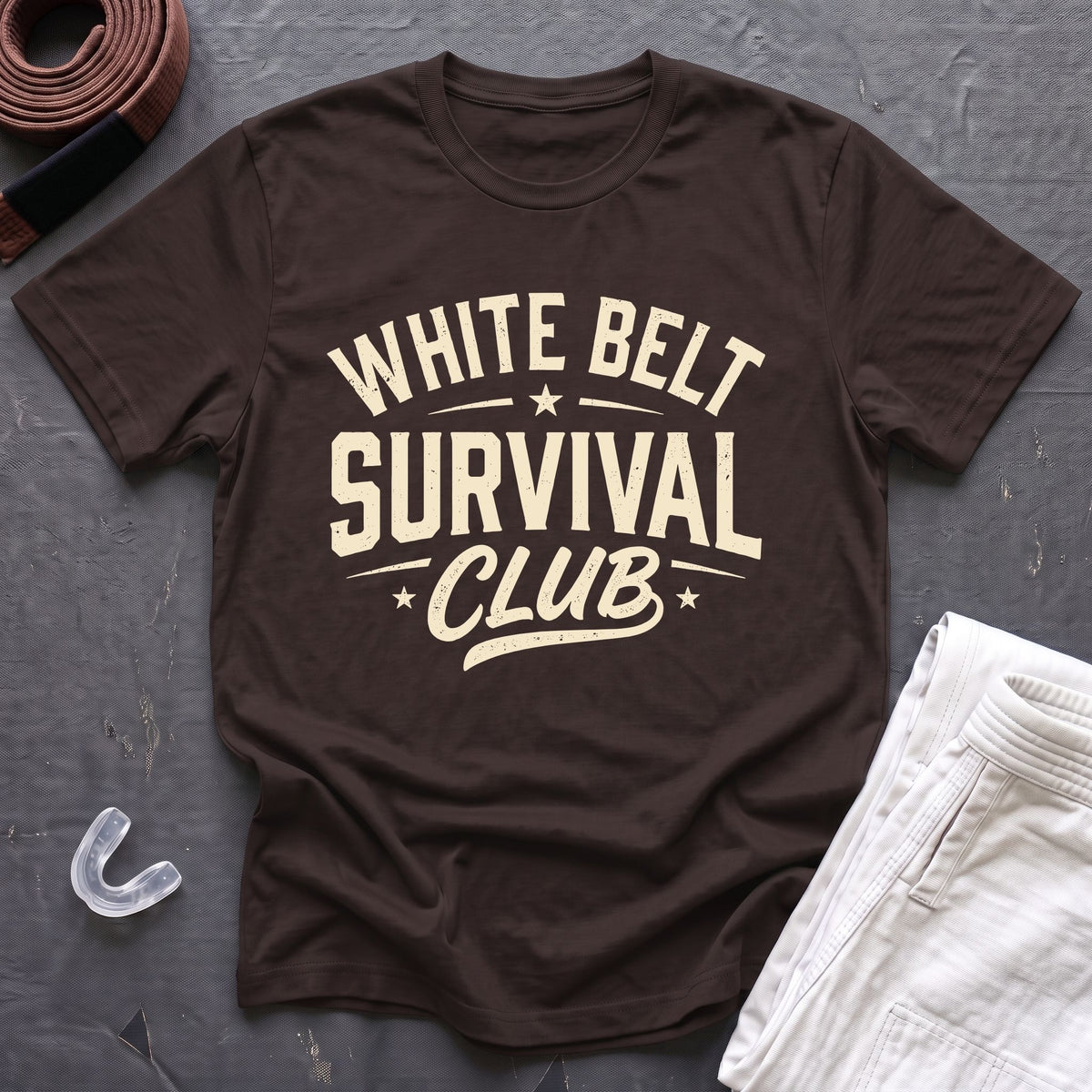 White Belt Survival T-Shirt