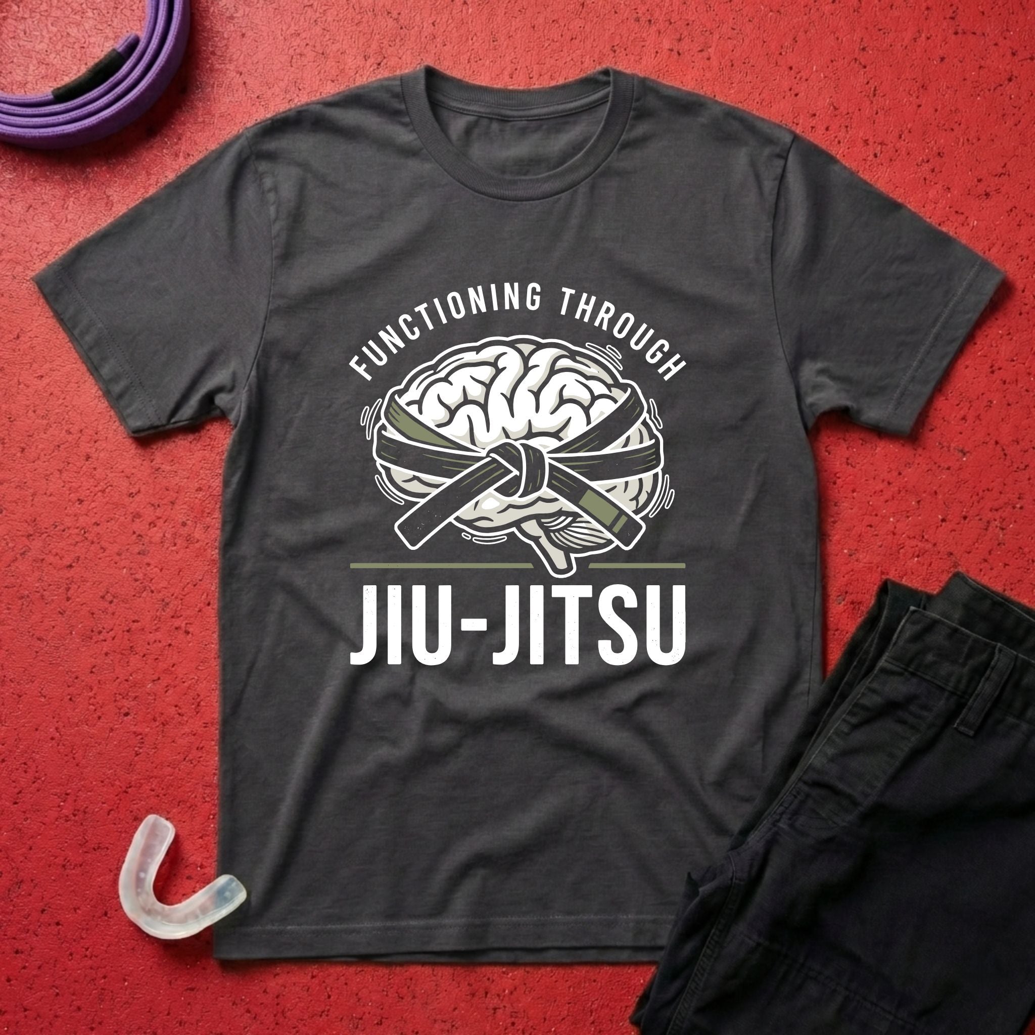 Functioning Through Jiu-Jitsu T-Shirt