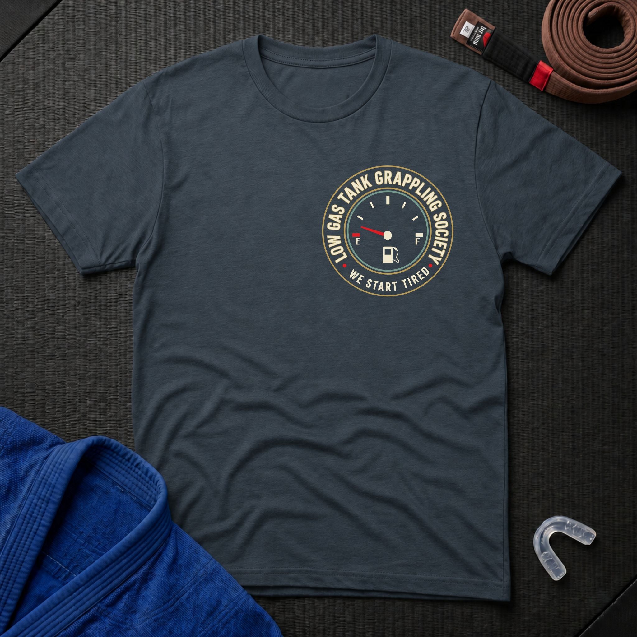 Low Gas Tank Grappling T-Shirt