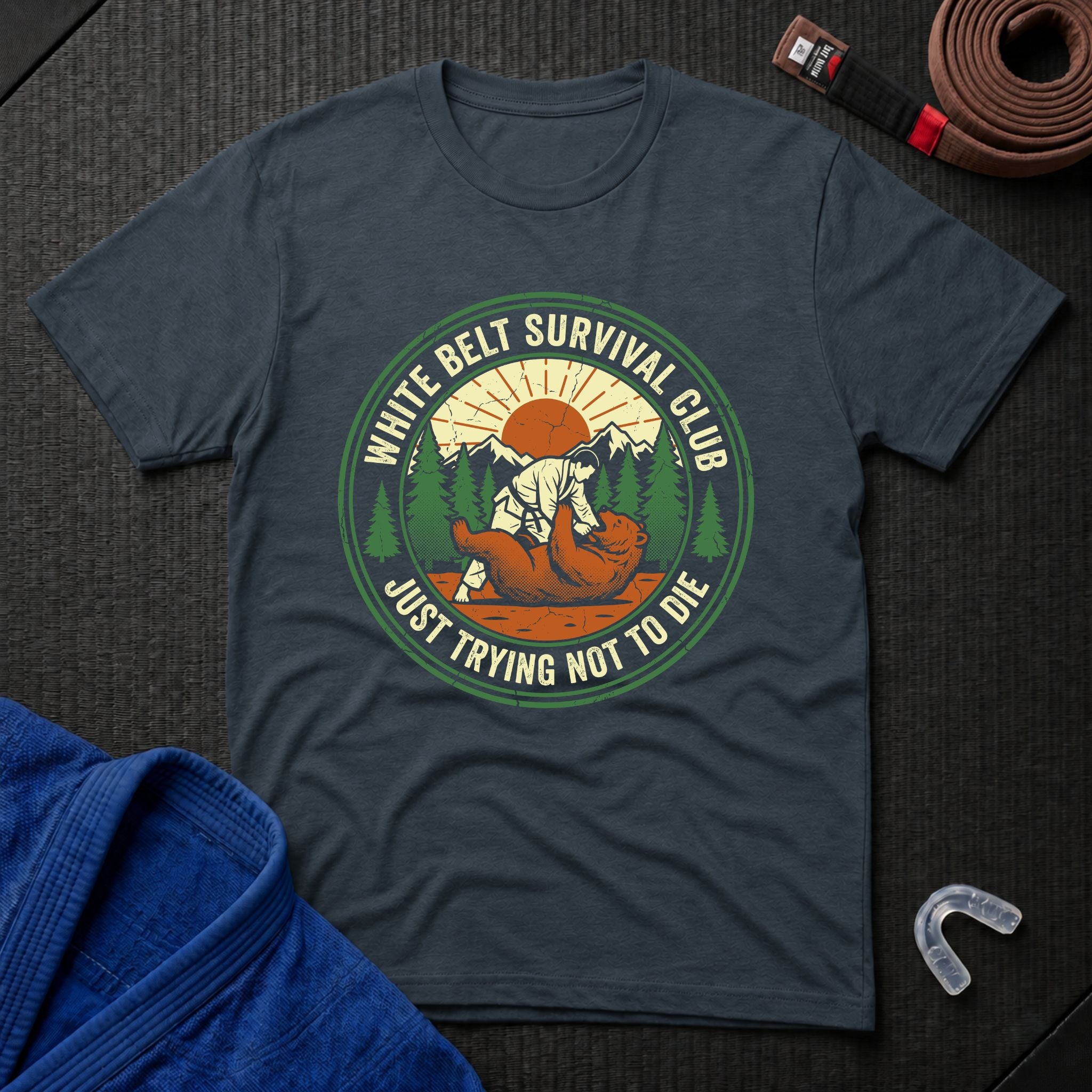 White Belt Survival Club T-Shirt