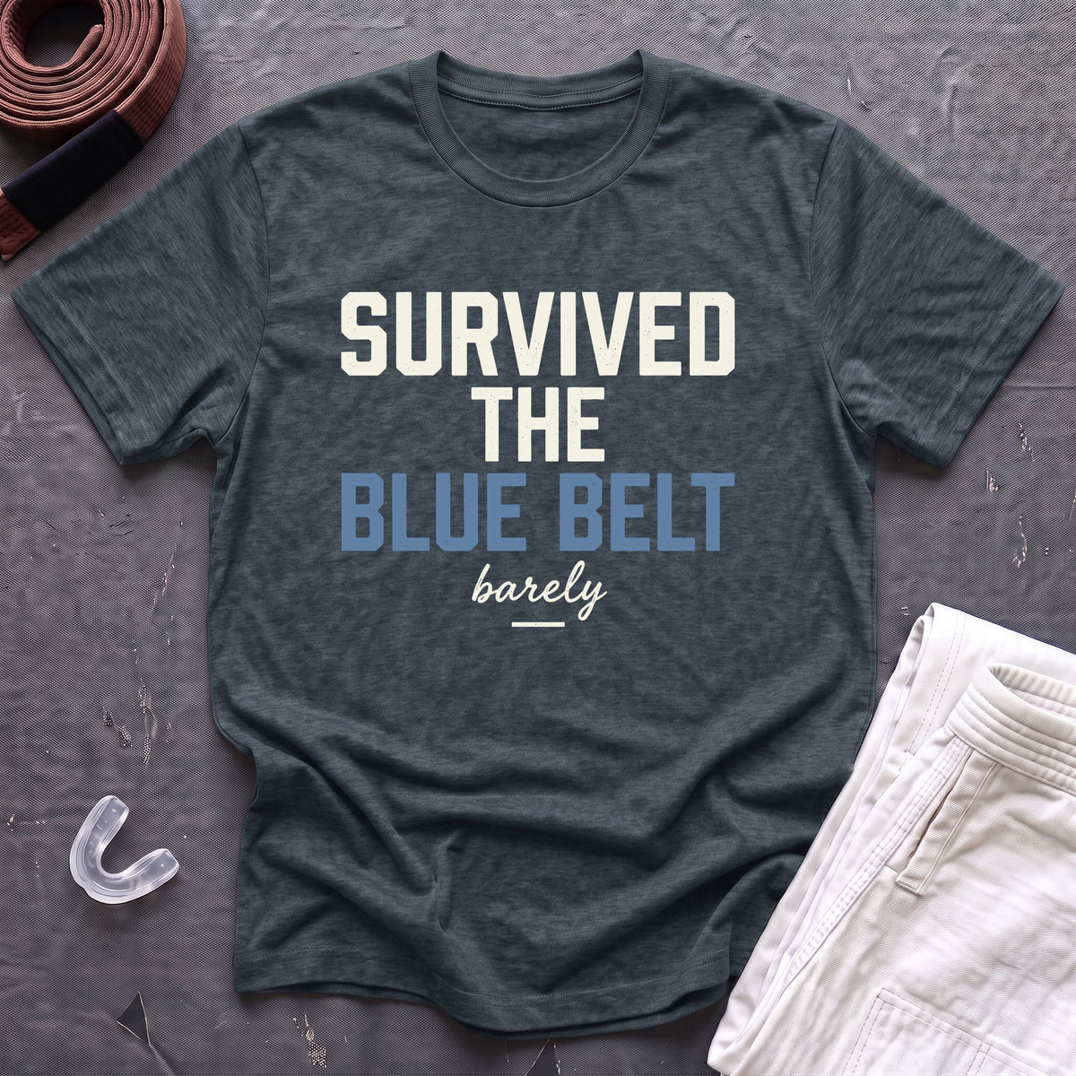 Survived The Blue Belt T-Shirt