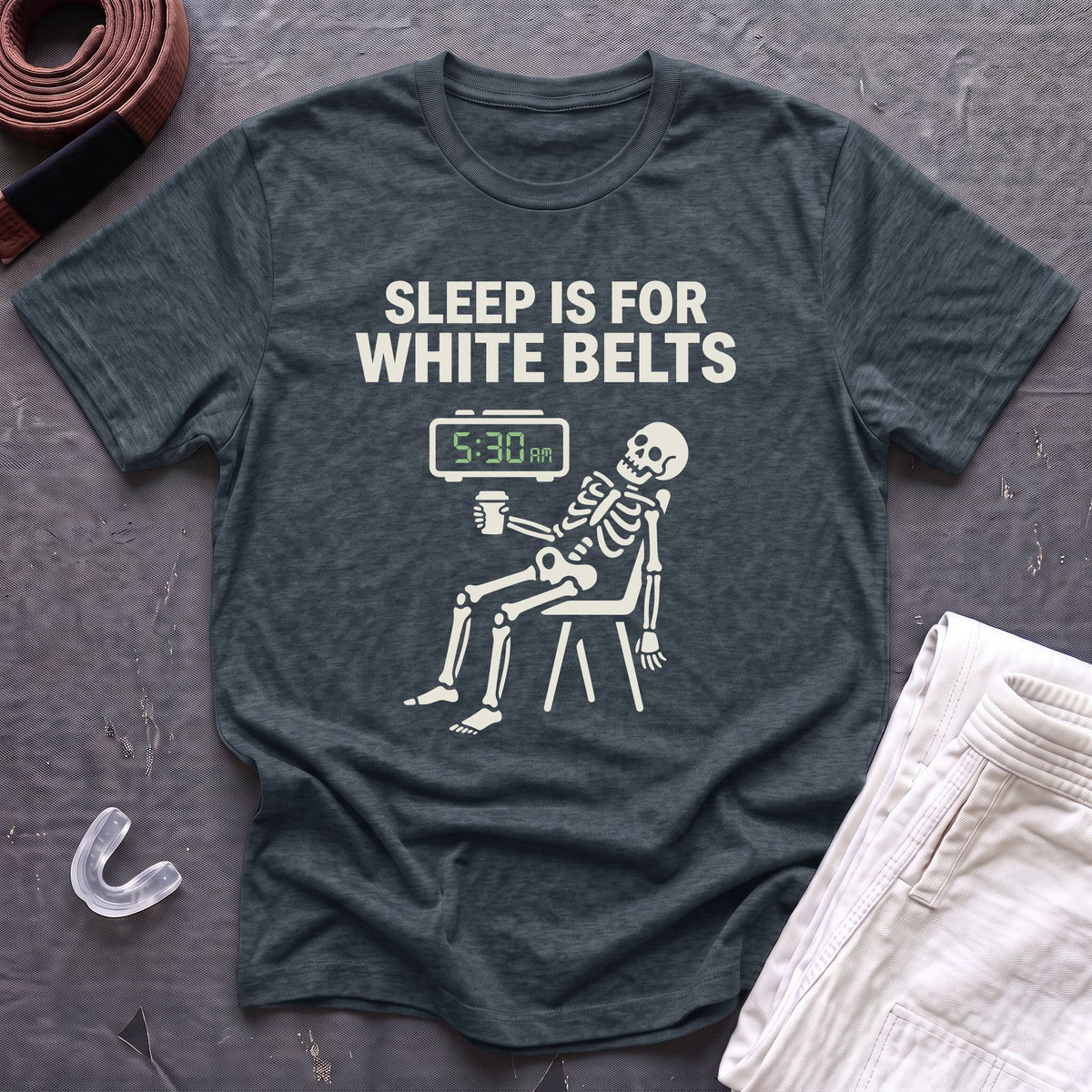 Sleep For White Belts T-Shirt