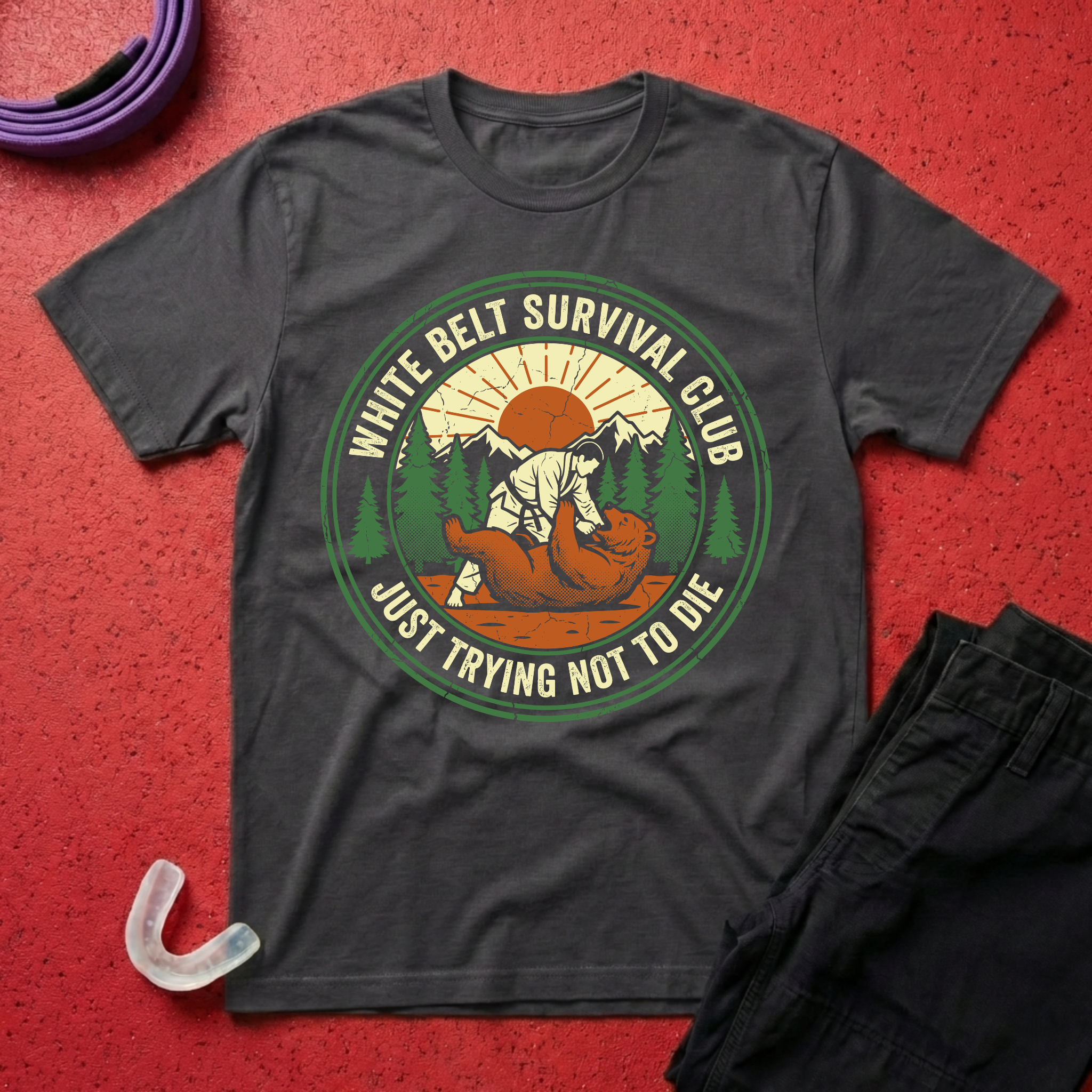 White Belt Survival Club T-Shirt