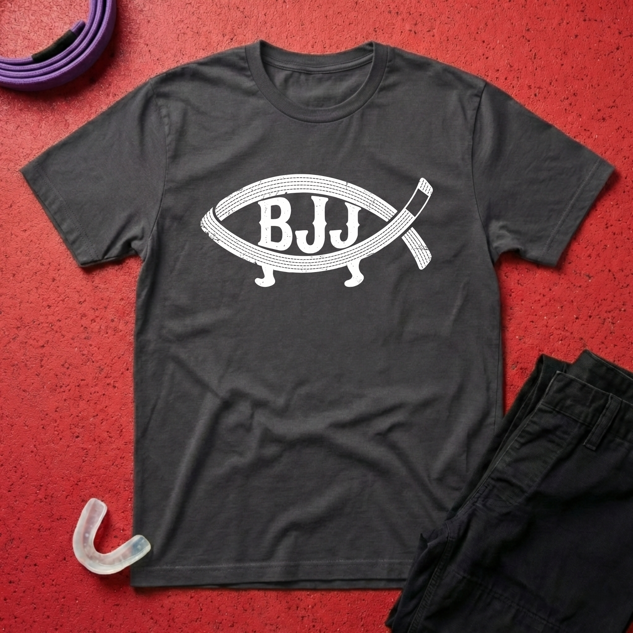 BJJ Darwin Fish T-Shirt