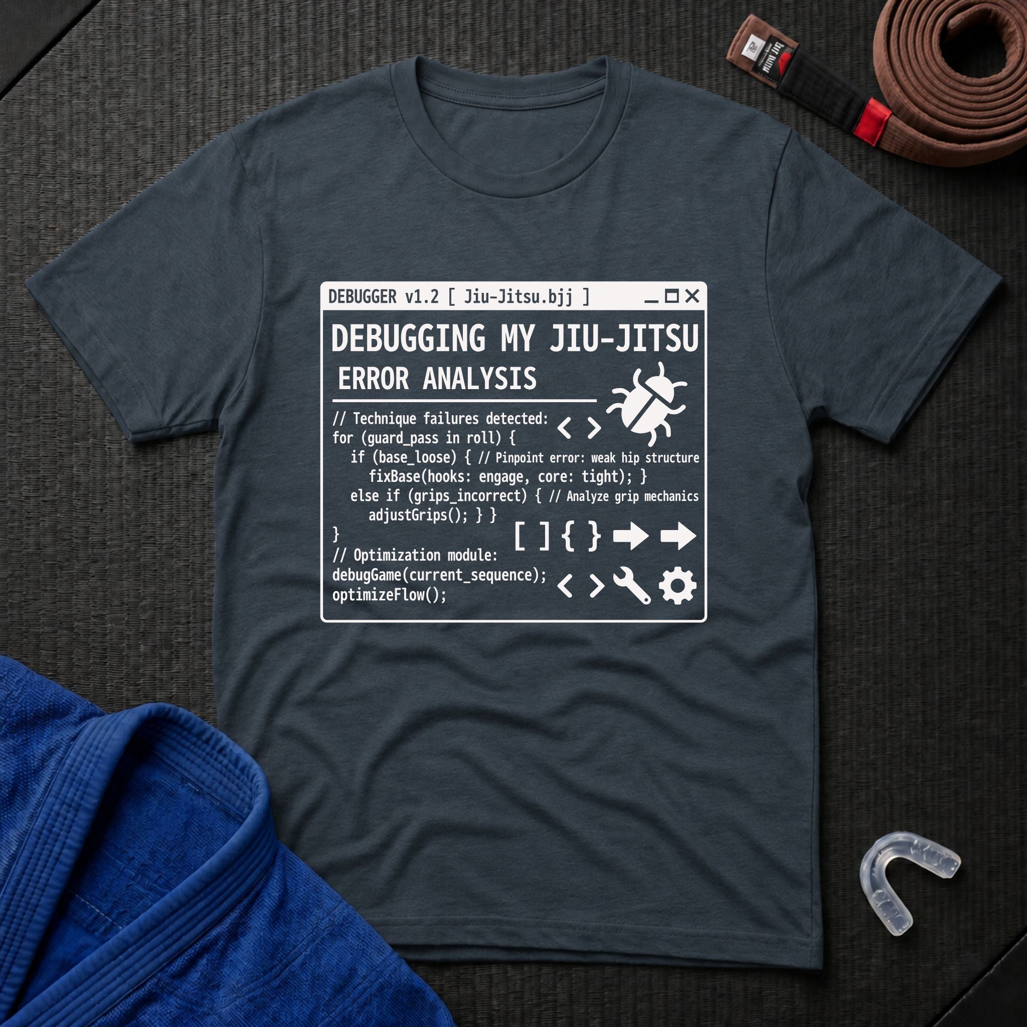 Debugging BJJ T-Shirt