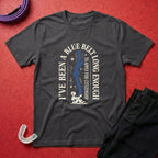 Blue Belt For Long Enough T-Shirt