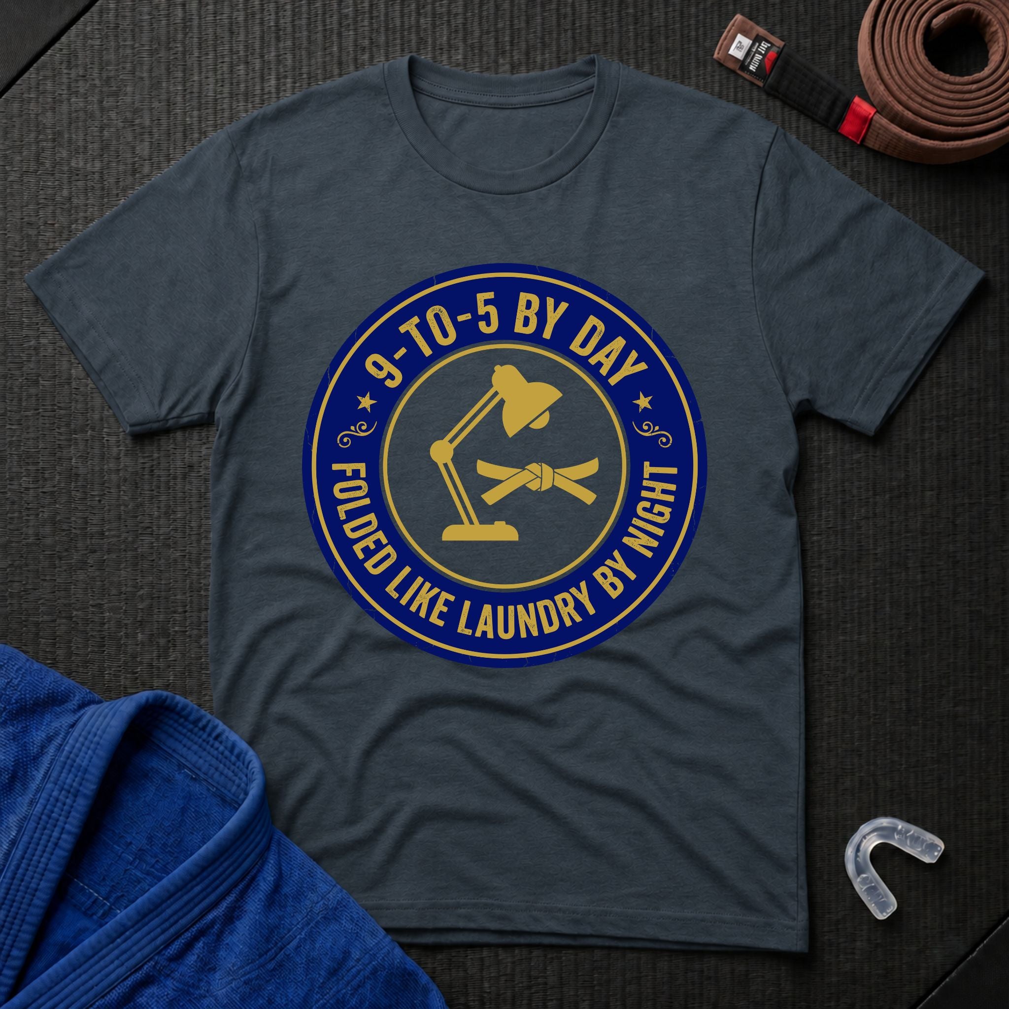 9-5 By Day Folded By Night T-Shirt