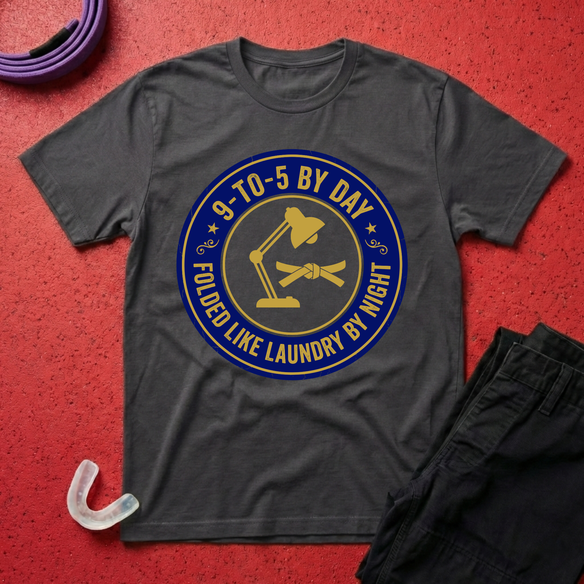 9-5 By Day Folded By Night T-Shirt