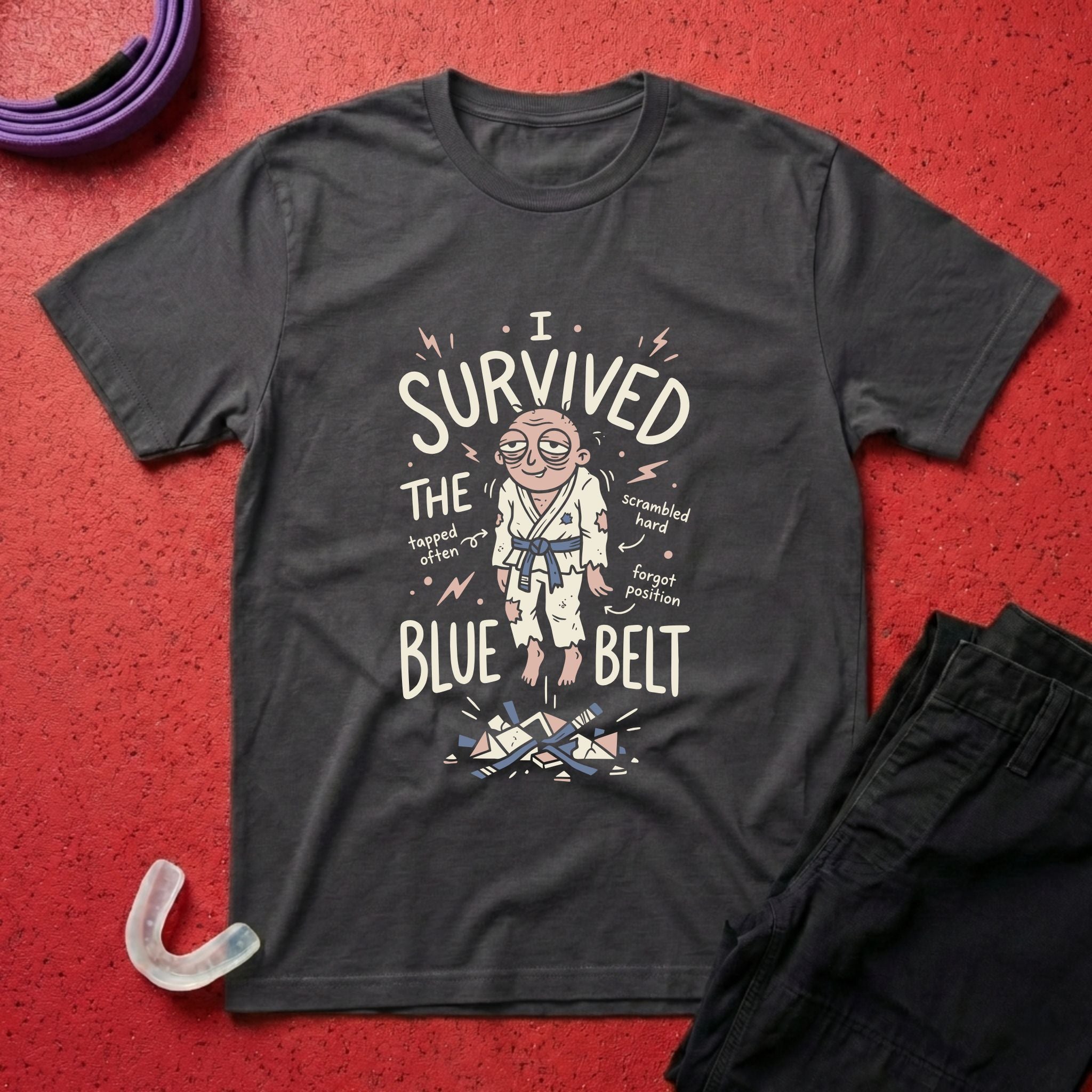 Blue Belt Survivor T-Shirt