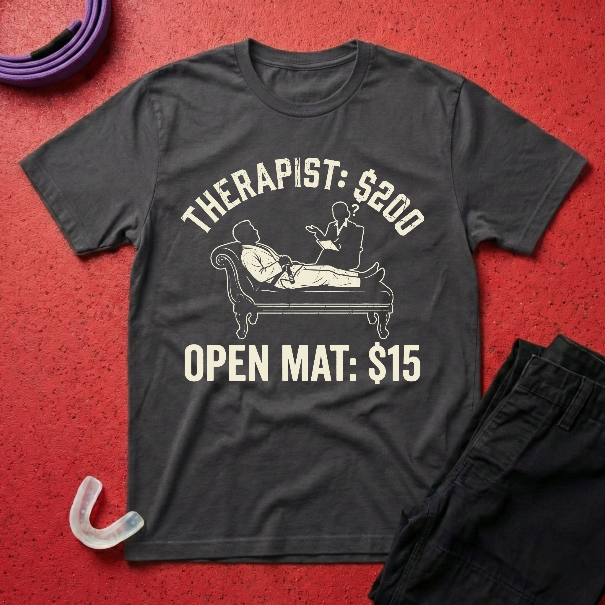 Therapist vs Open Mat T-Shirt