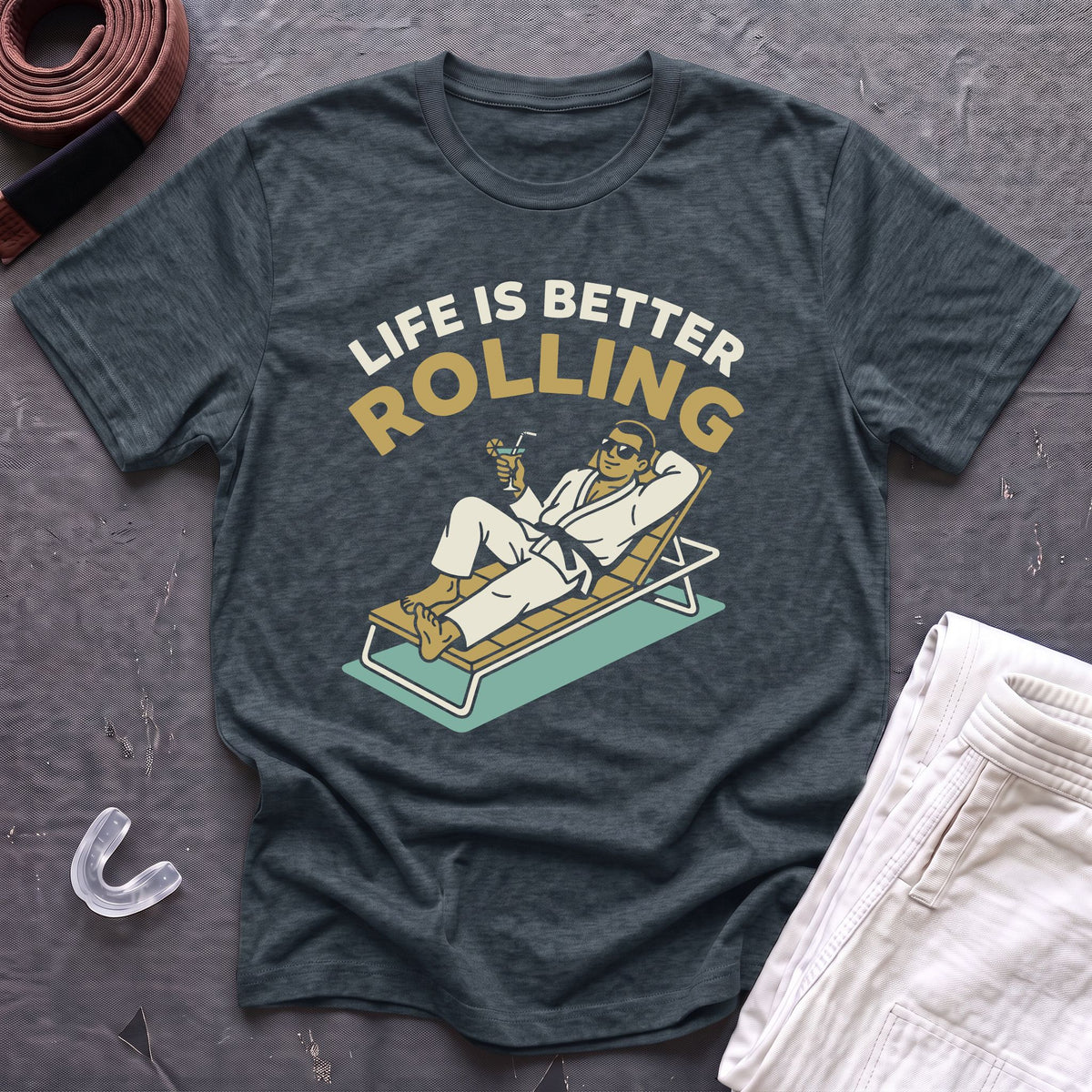 Life Is Better Rolling T-Shirt