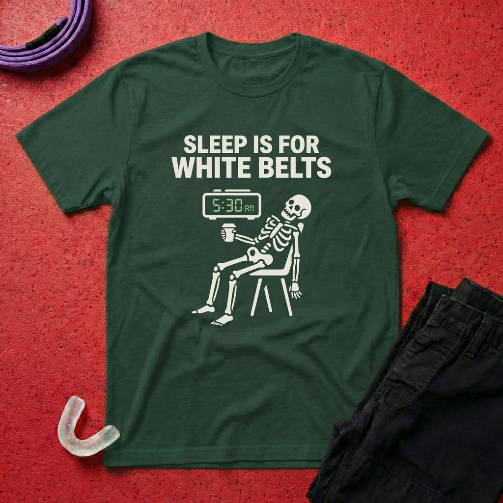 Sleep For White Belts T-Shirt