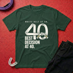 White Belt At 40 T-Shirt