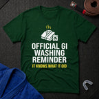 Gi Washing Reminder T-Shirt