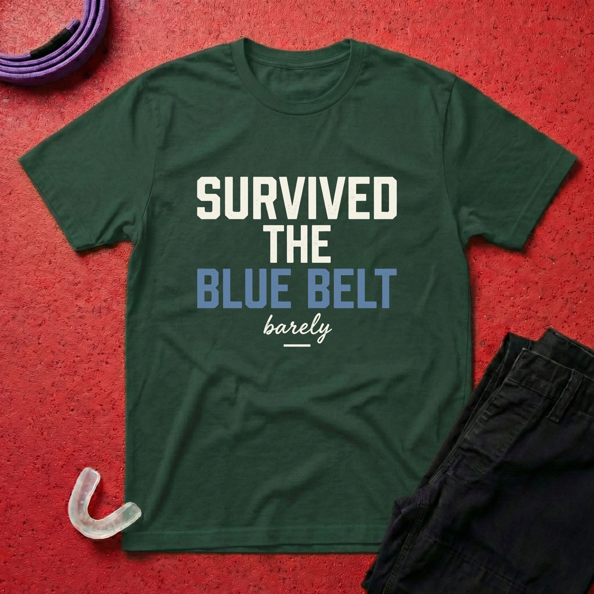Survived The Blue Belt T-Shirt